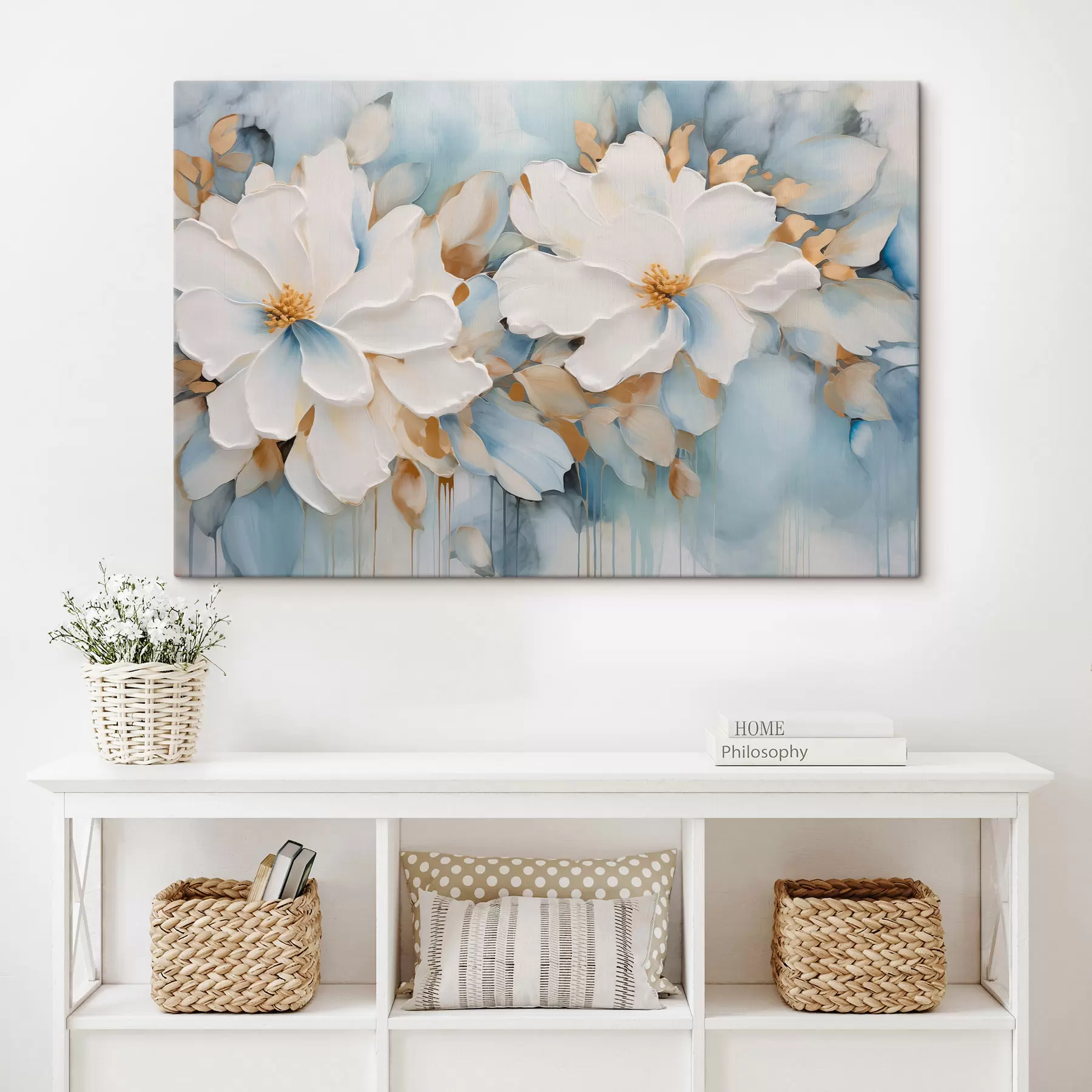Wandbilder Abstrakte Blumen s49418