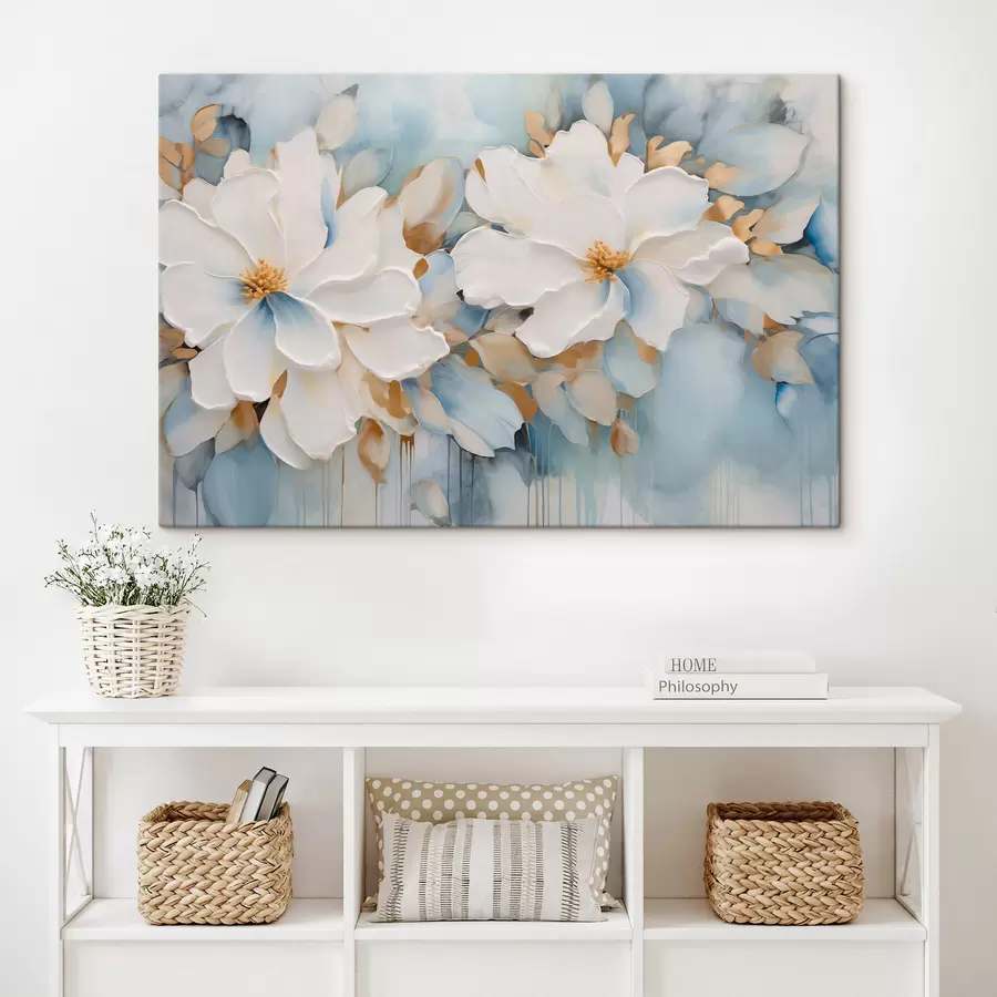 Wandbilder Abstrakte Blumen s49418