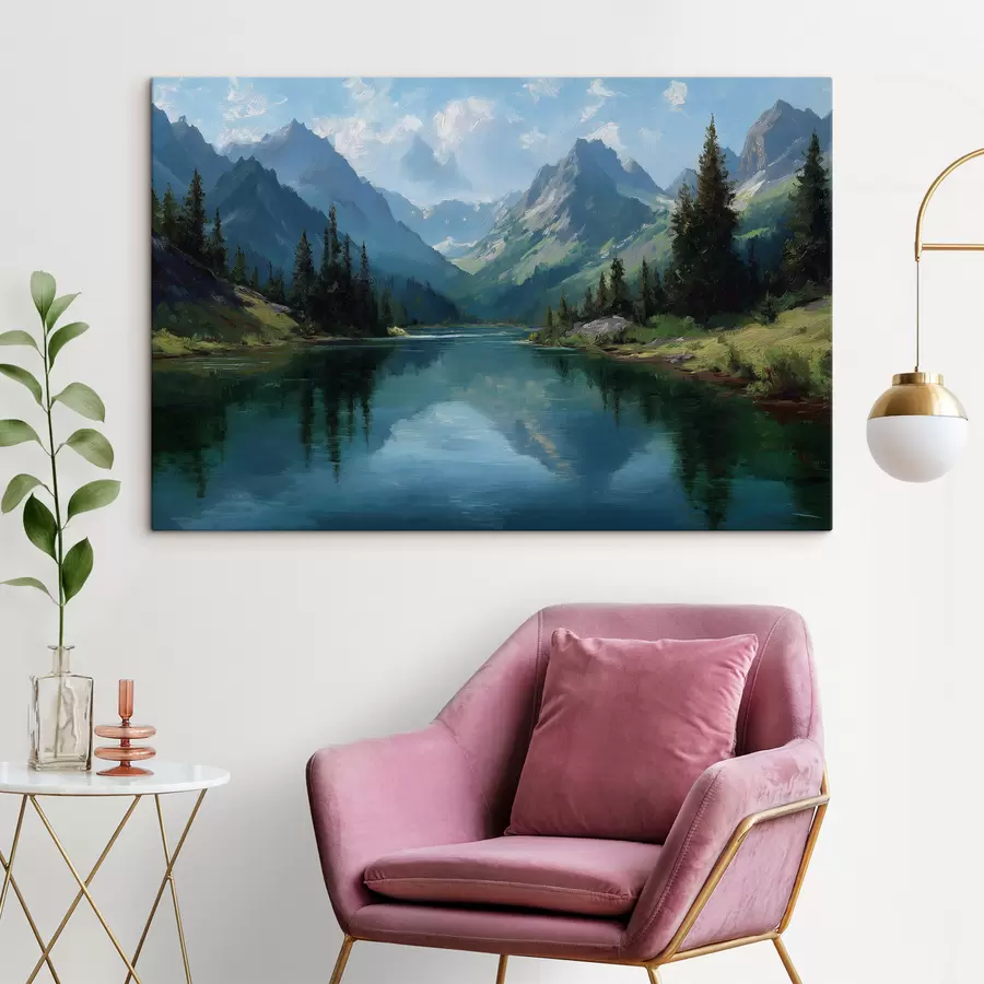Wandbilder Berglandschaft s49632