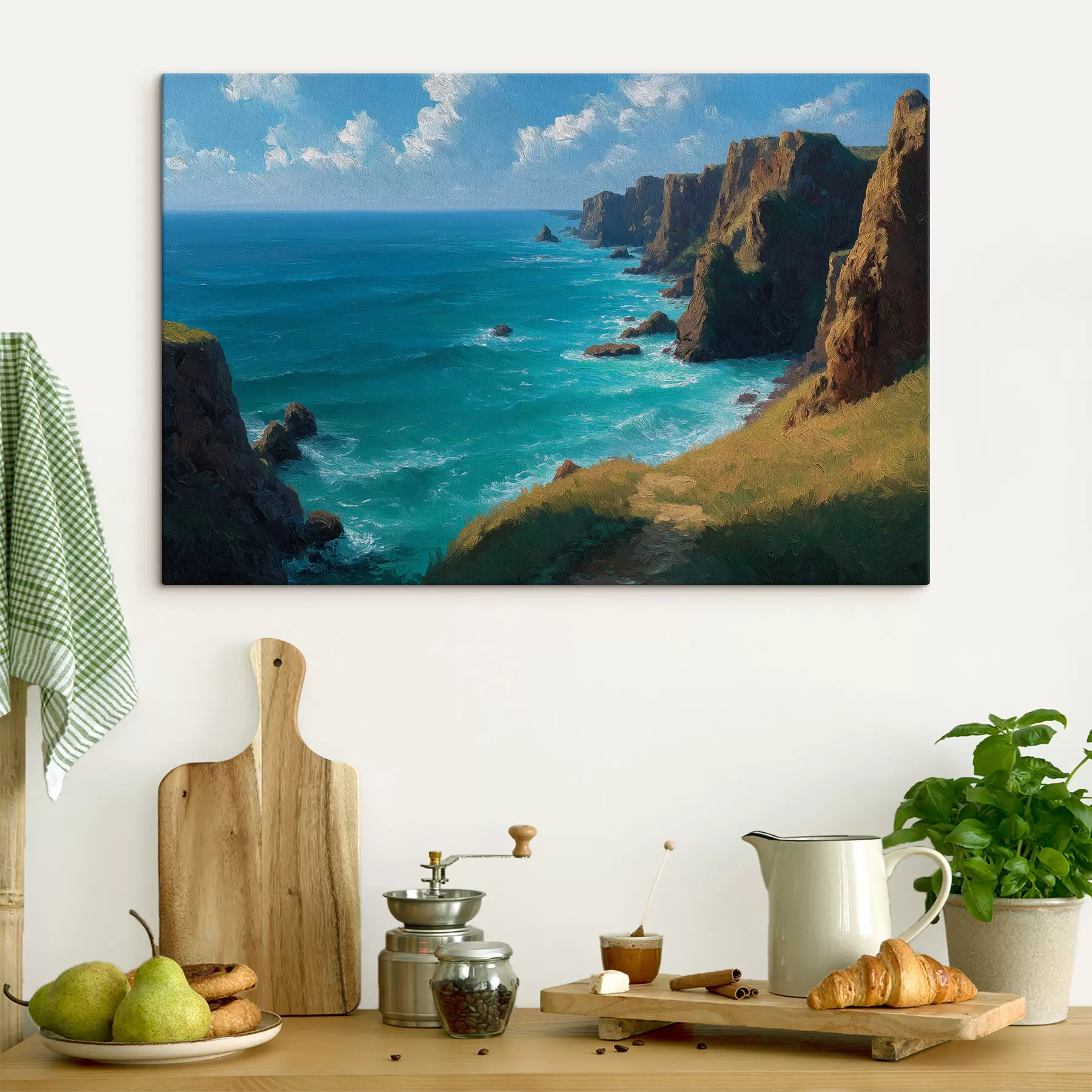 Wandbilder Klippen und Meer s49639