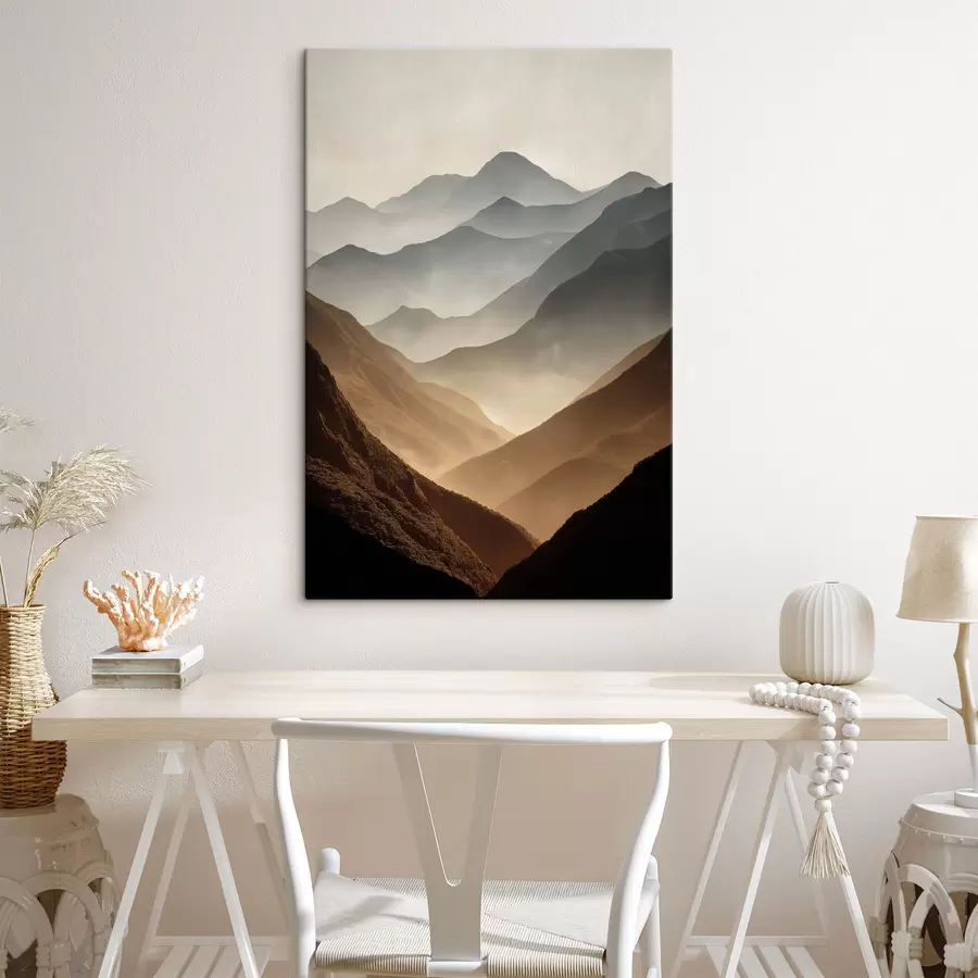 Wandbilder Sanfte Berge s49643