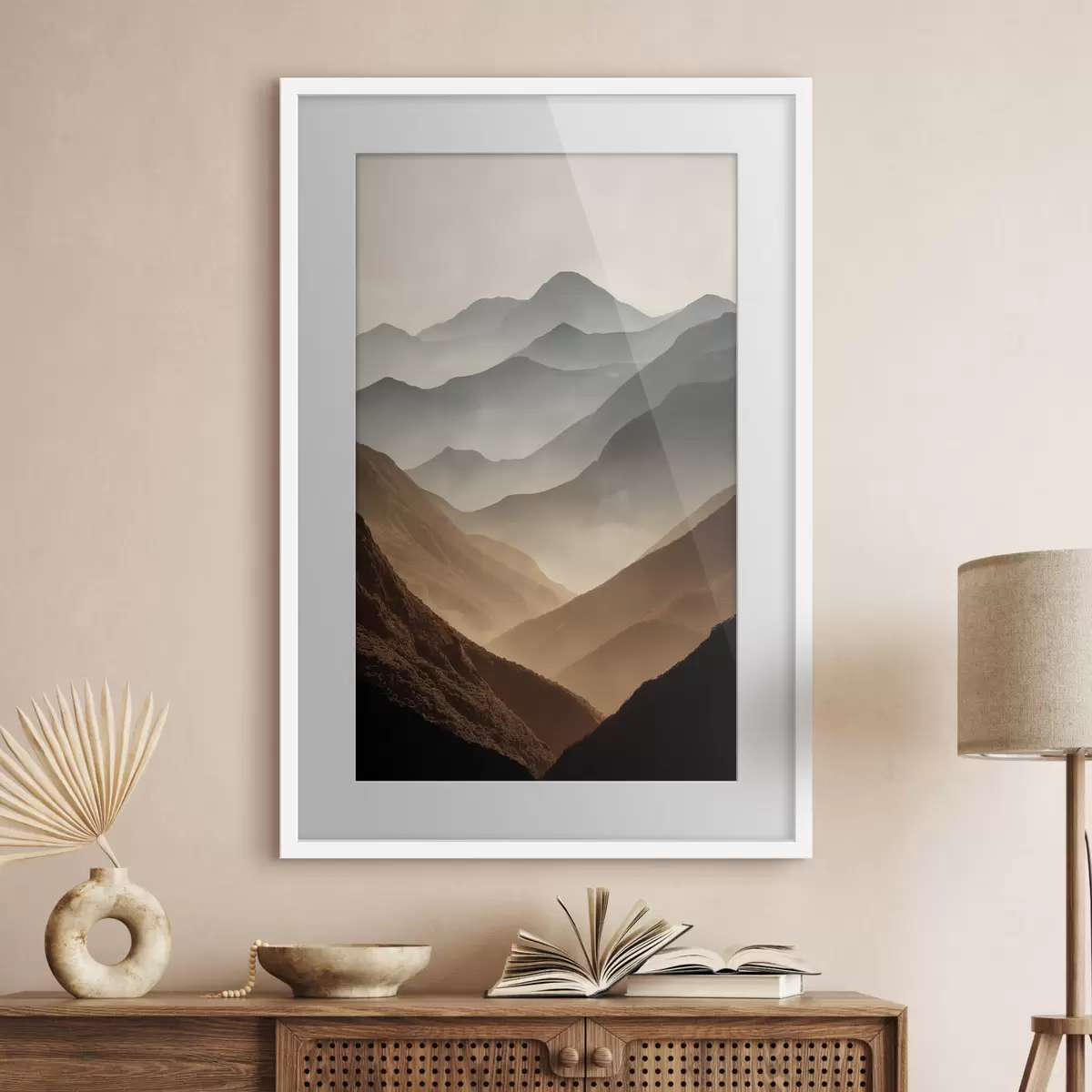 Poster Sanfte Berge f49643