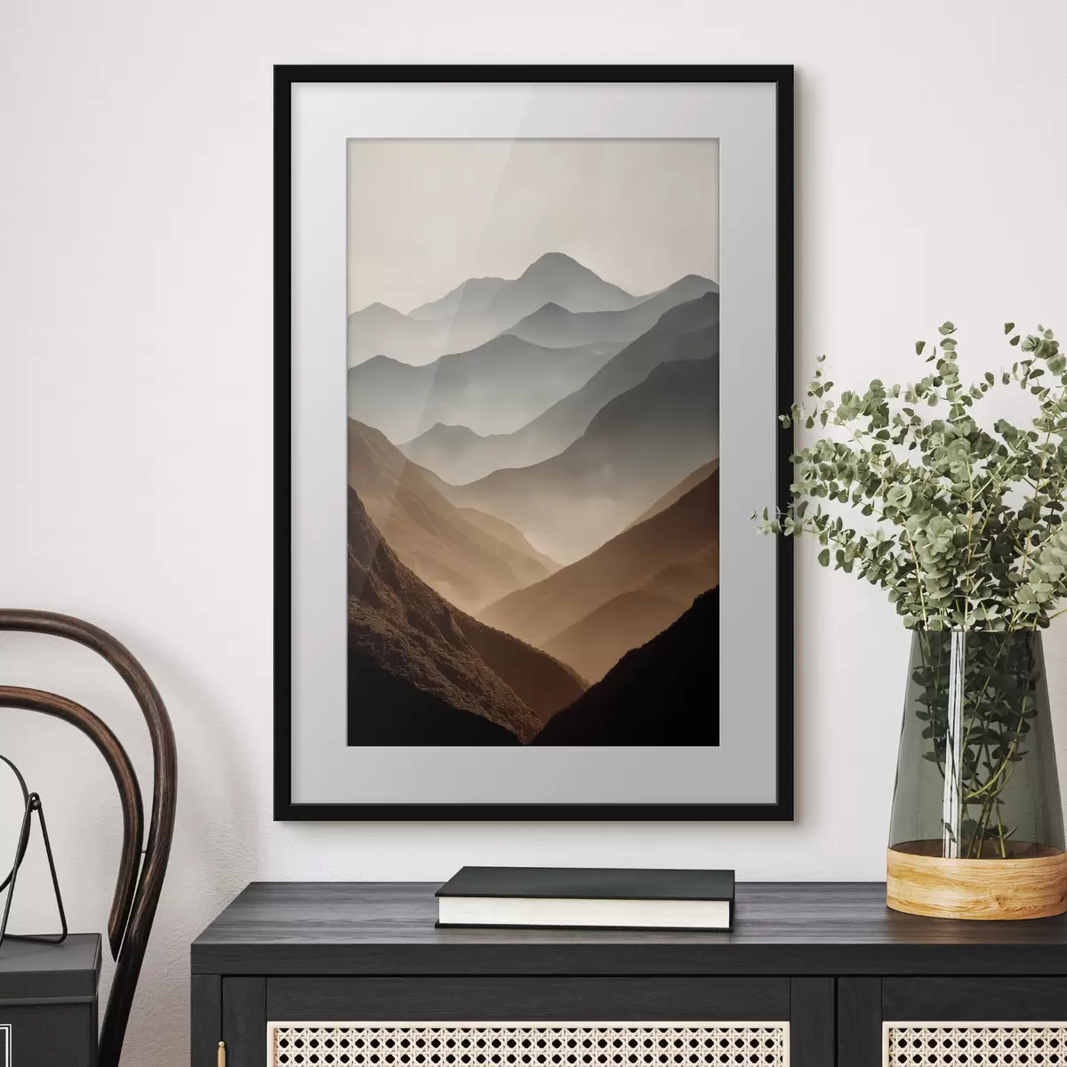 Poster Sanfte Berge f49643