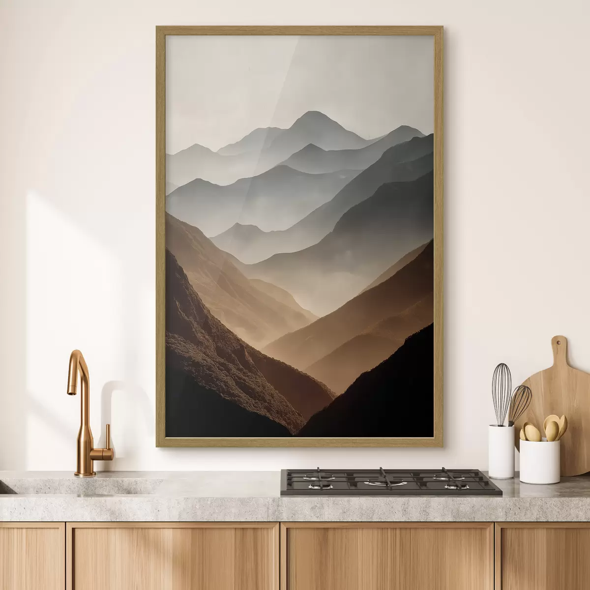 Poster Sanfte Berge f49643
