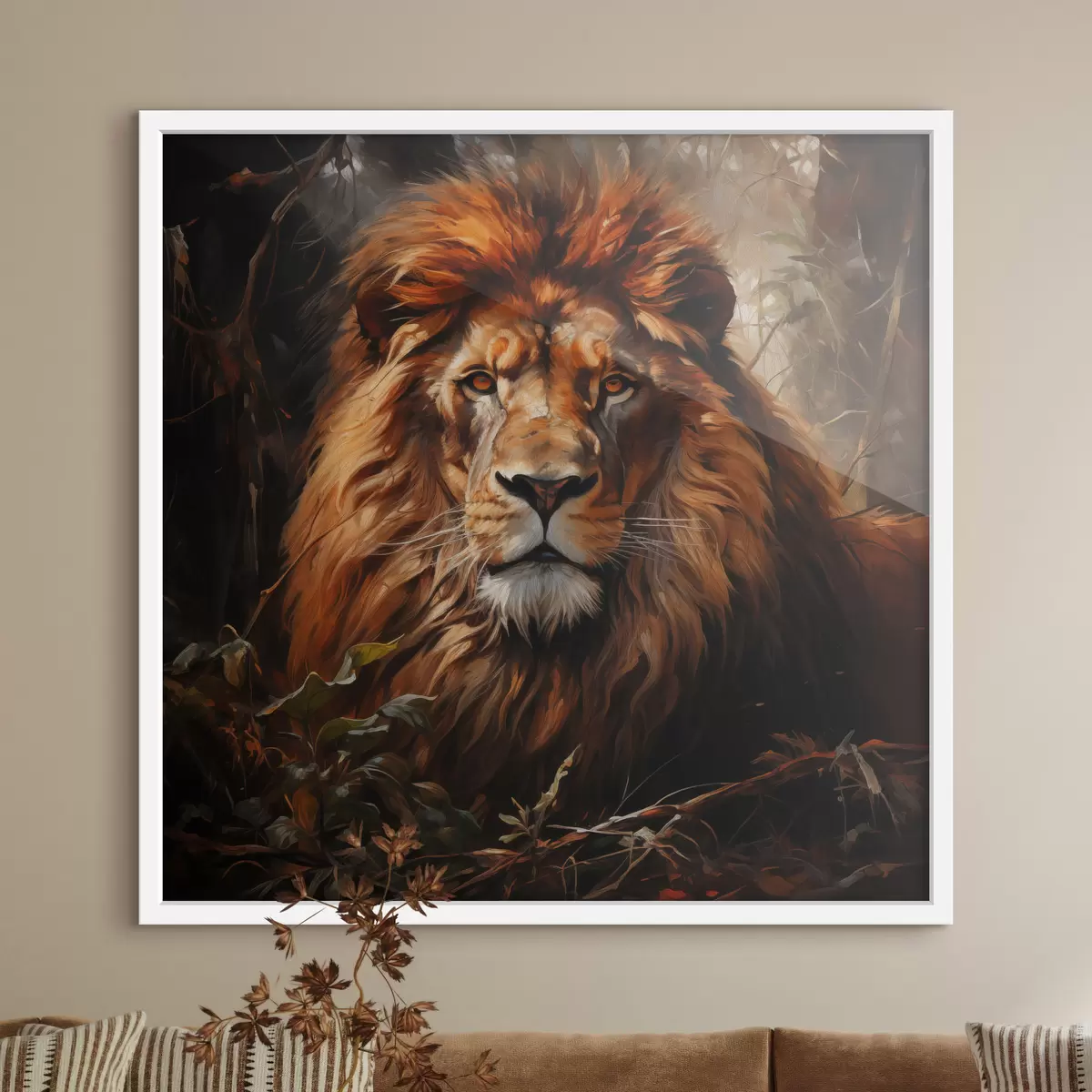 Poster Löwe f49665