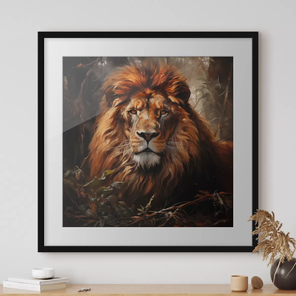 Poster Löwe f49665