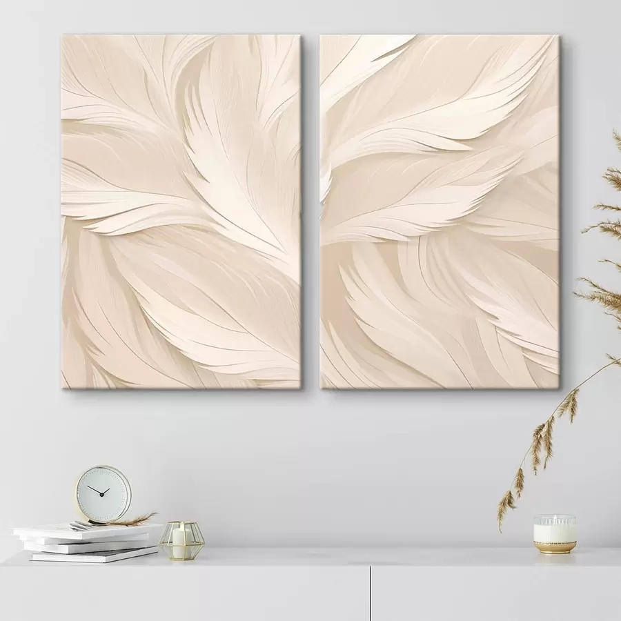 Wandbilder Volumetrische beige Linien m30607