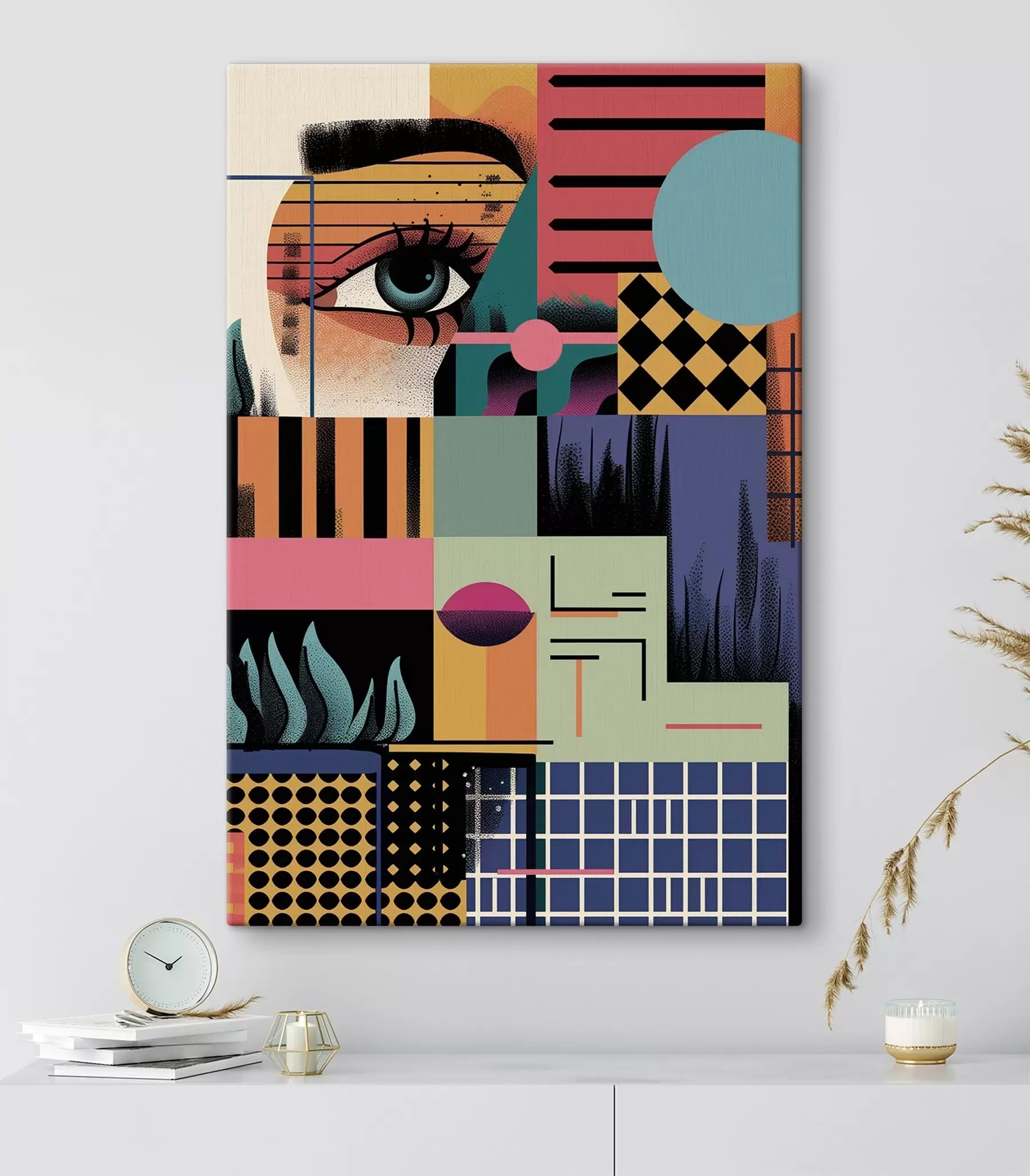Wandbilder Geometrische Abstraktion, Pop-Art s49739
