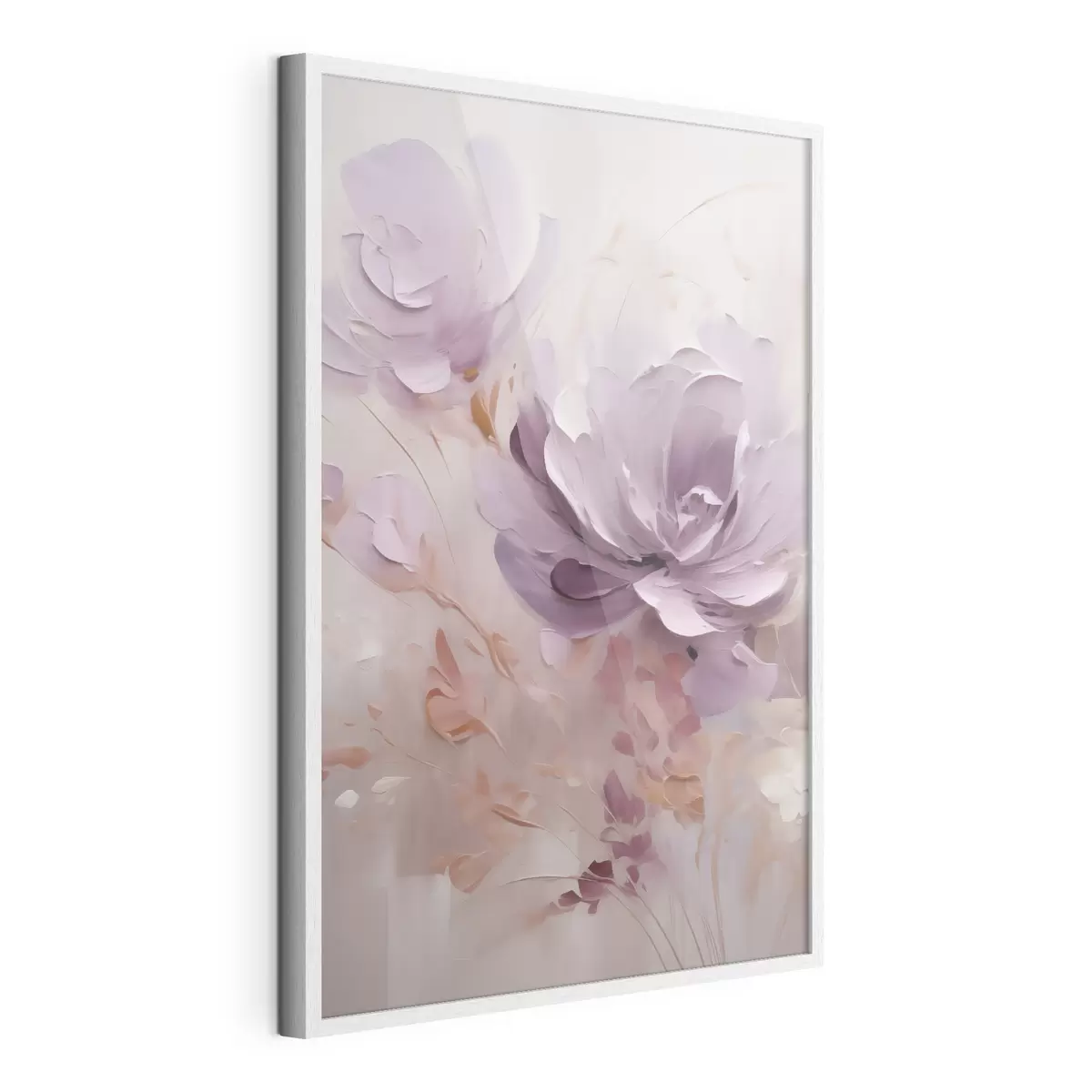 Poster Aquarell einer lila Pfingstrose f49734