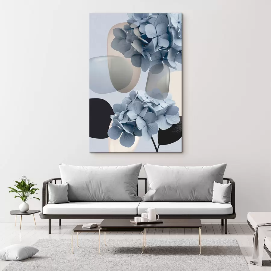 Wandbilder Hortensien-Arrangement s49698