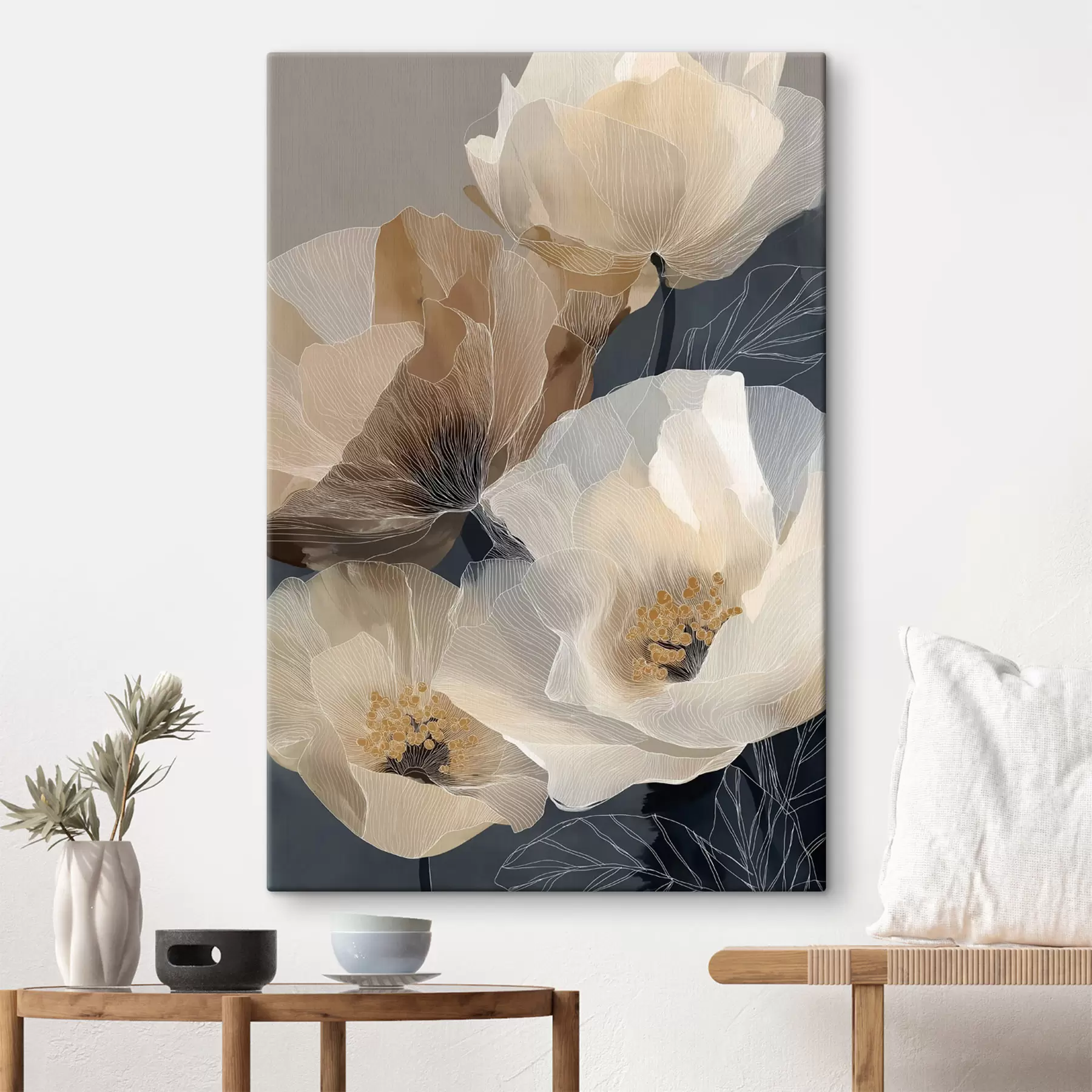 Wandbilder Zierblumen s49826