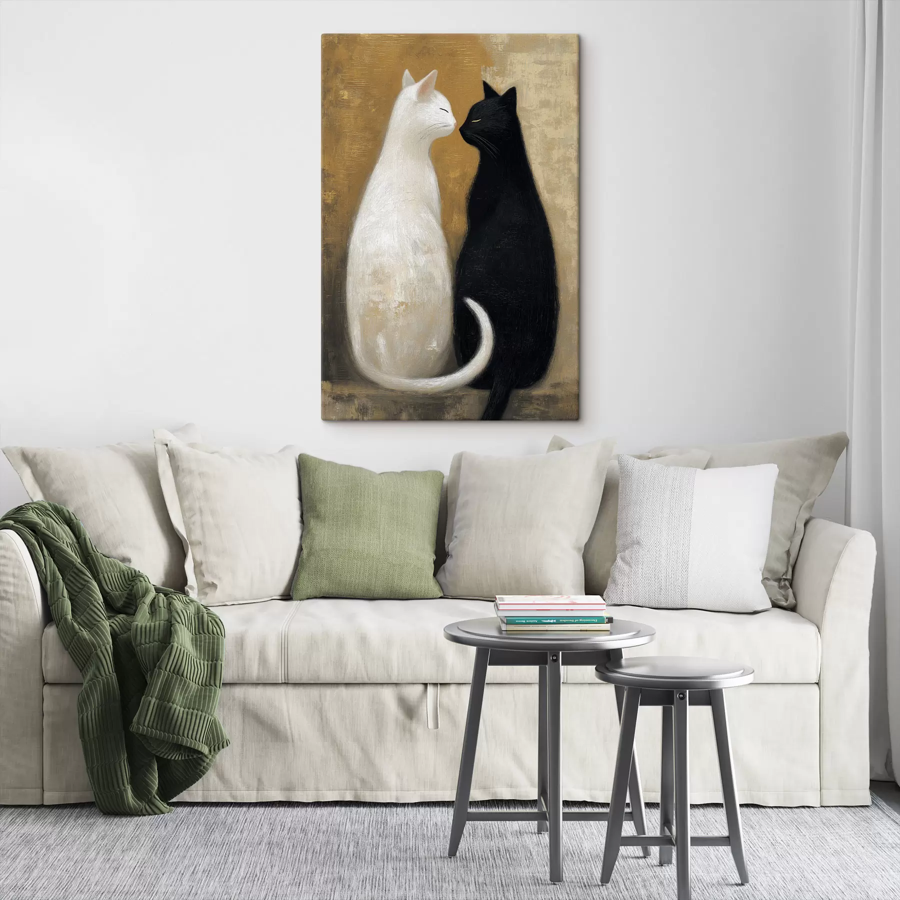 Wandbilder Zwei Katzen s49836