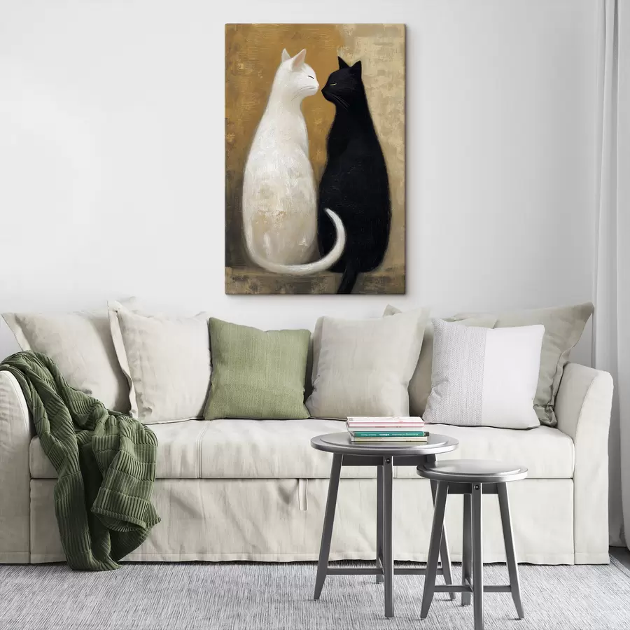 Wandbilder Zwei Katzen s49836