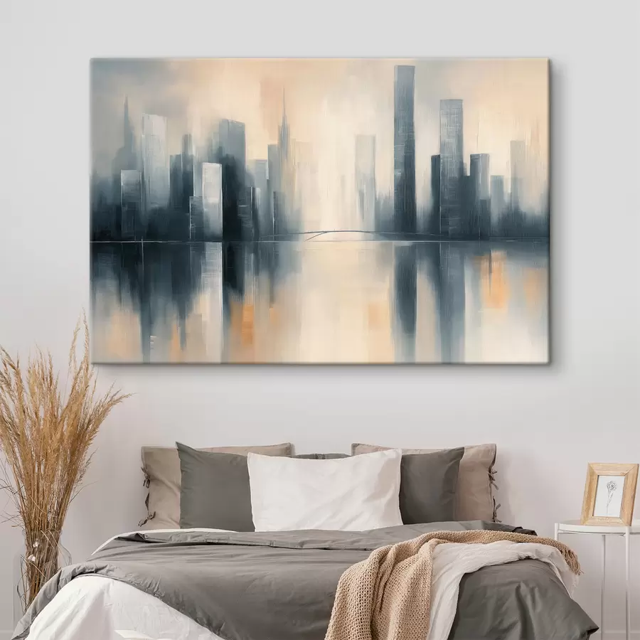 Wandbilder Stadtsilhouette s49821