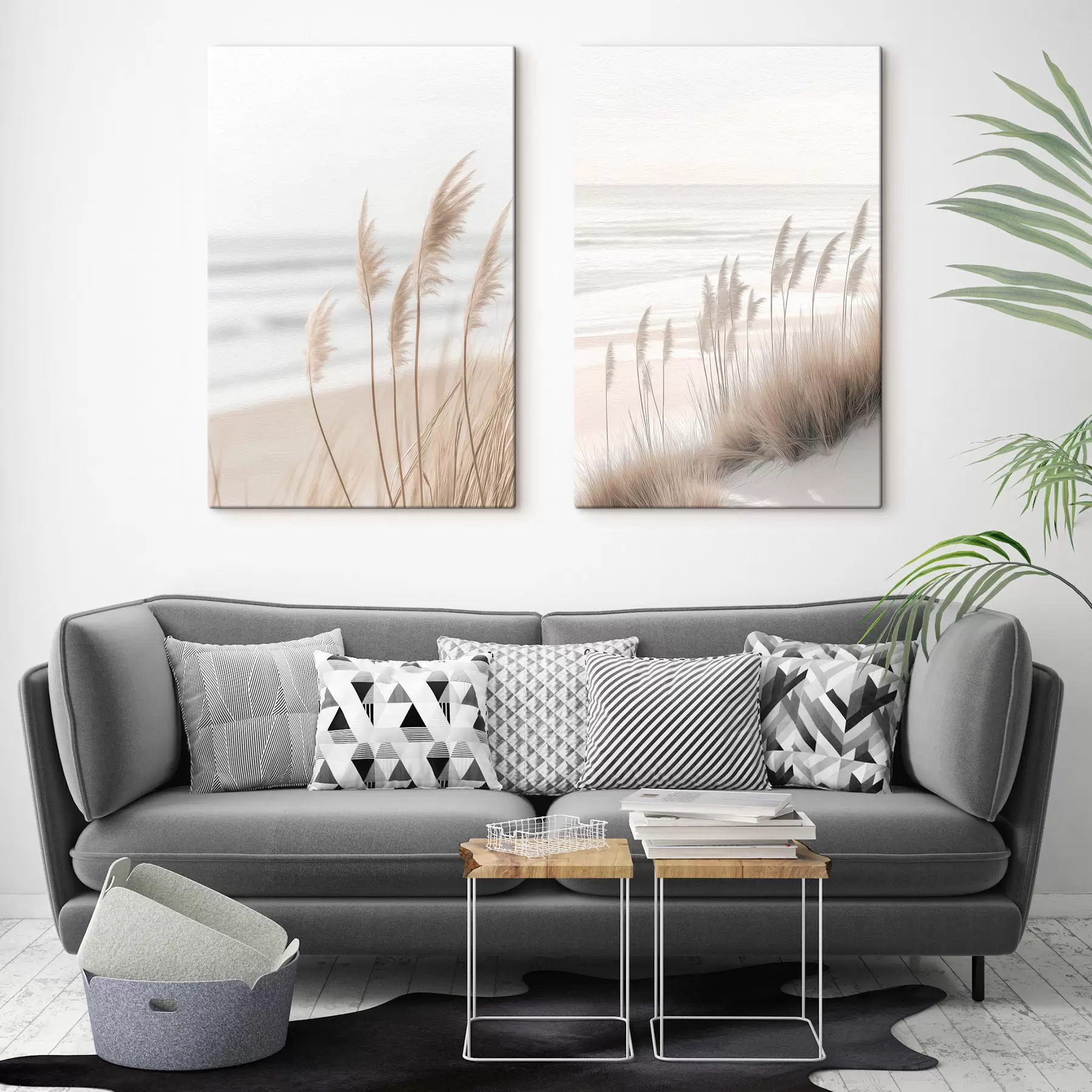 Wandbilder Gras am Meer m30694