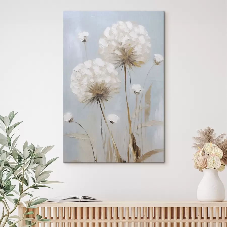 Wandbilder Gemälde im Stil von „Dandelions“ s49896