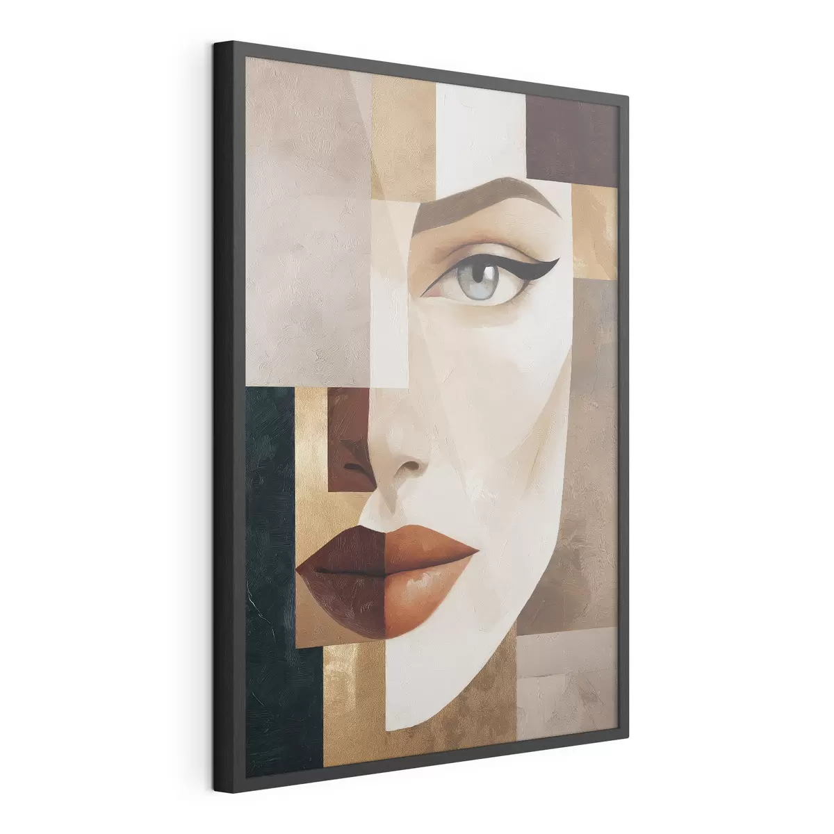 Poster Ein abstraktes Gesicht f49934