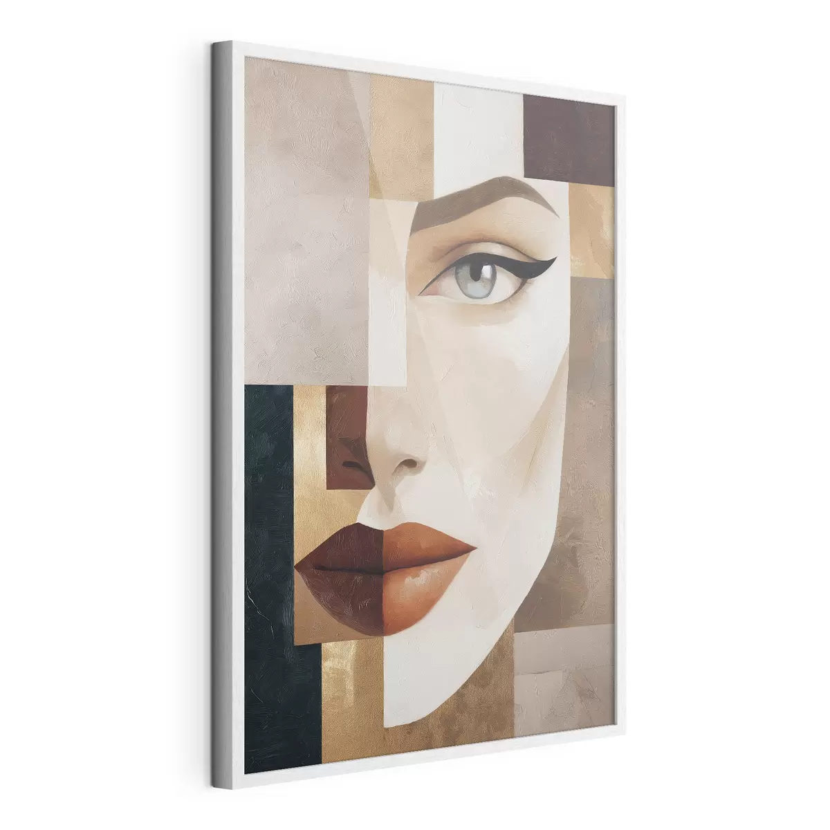 Poster Ein abstraktes Gesicht f49934