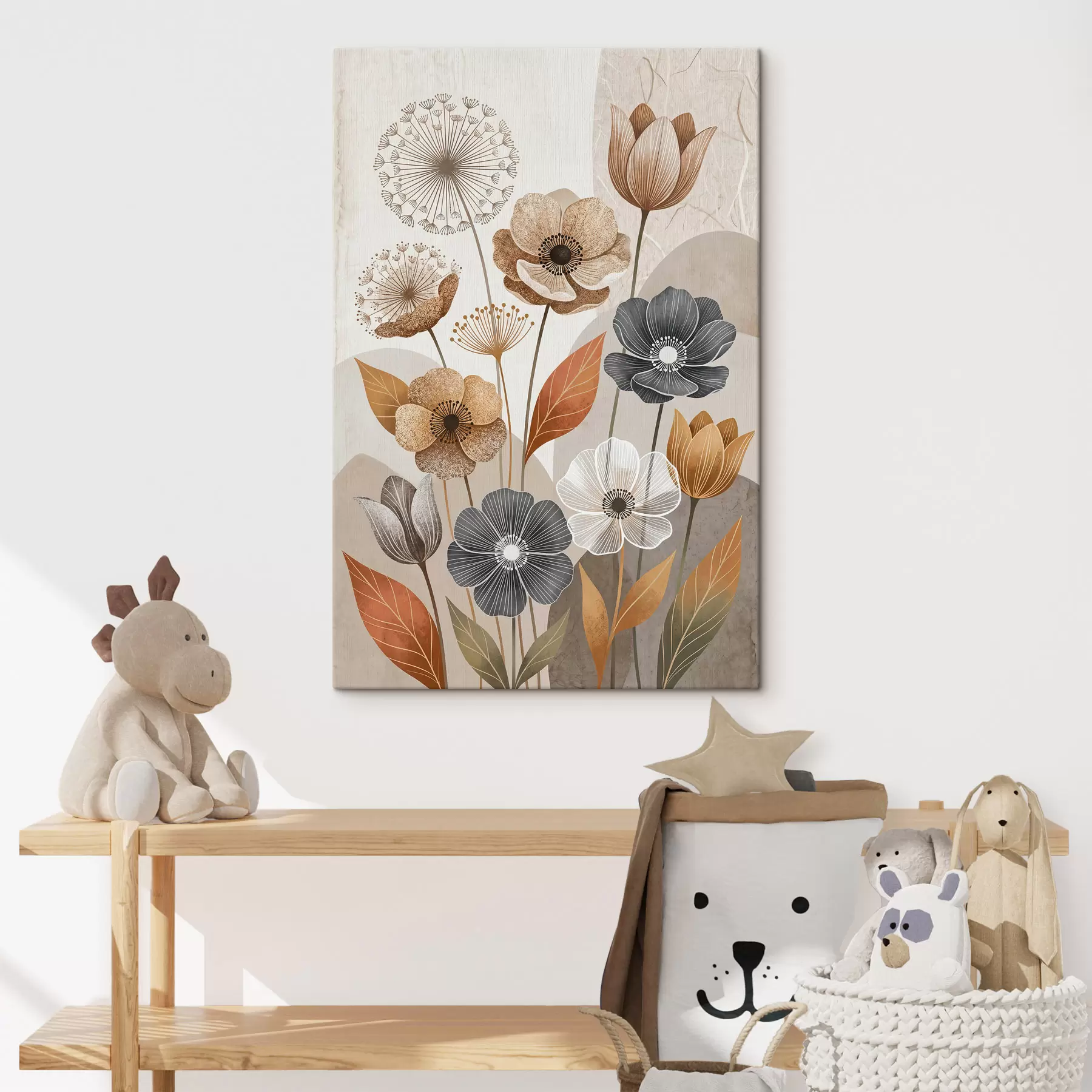 Wandbilder Wildblumen s49856