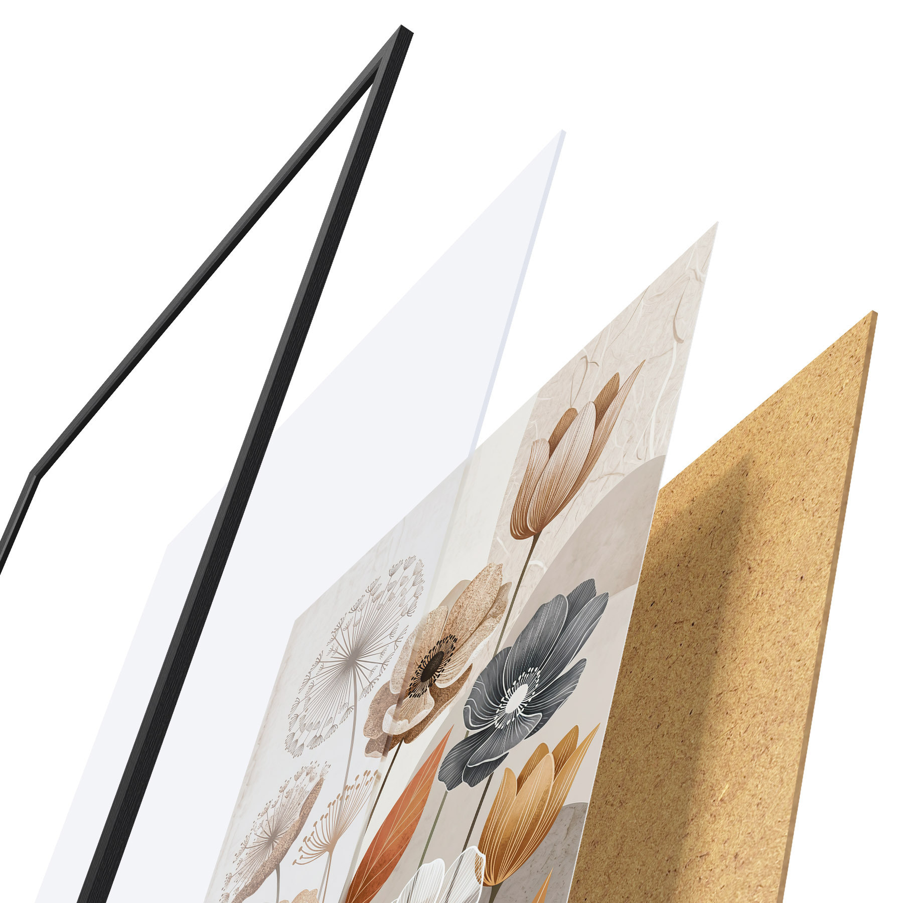 Poster Wildblumen f49856