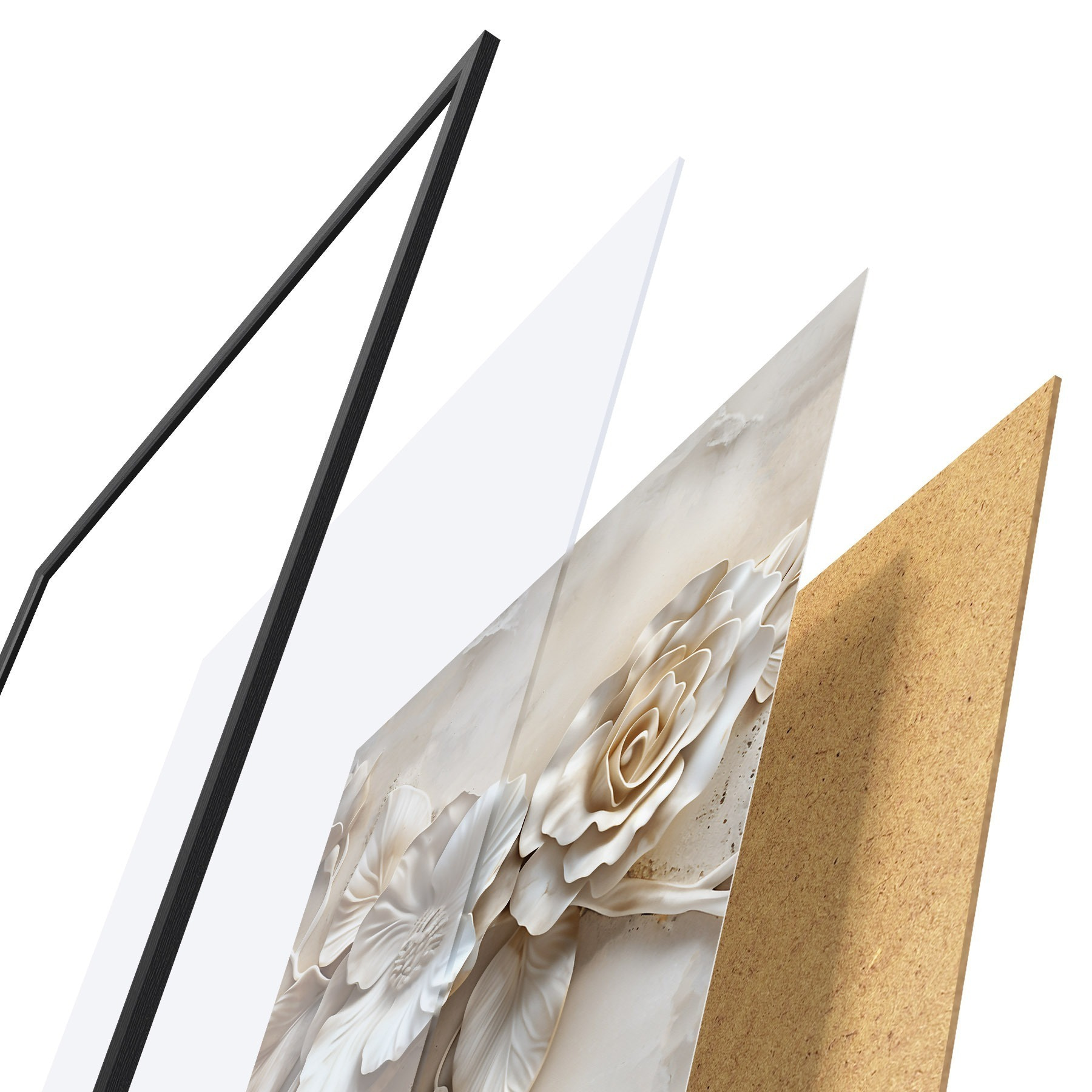 Poster Moderne Abstraktion f49990