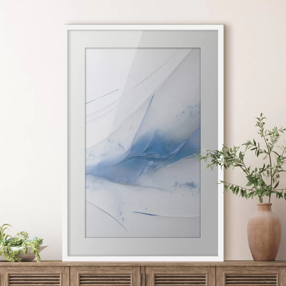 Poster Innenanstrich in Beige f49993