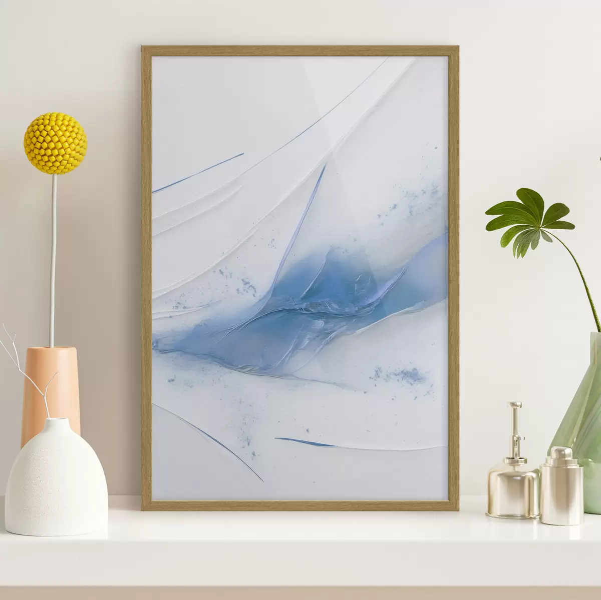 Poster Innenanstrich in Beige f49993
