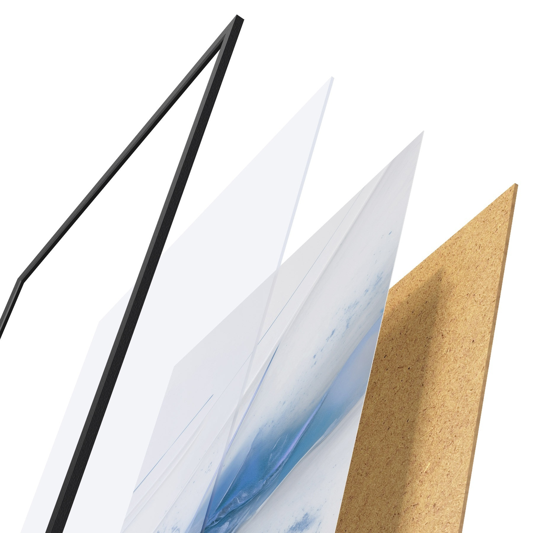 Poster Innenanstrich in Beige f49993