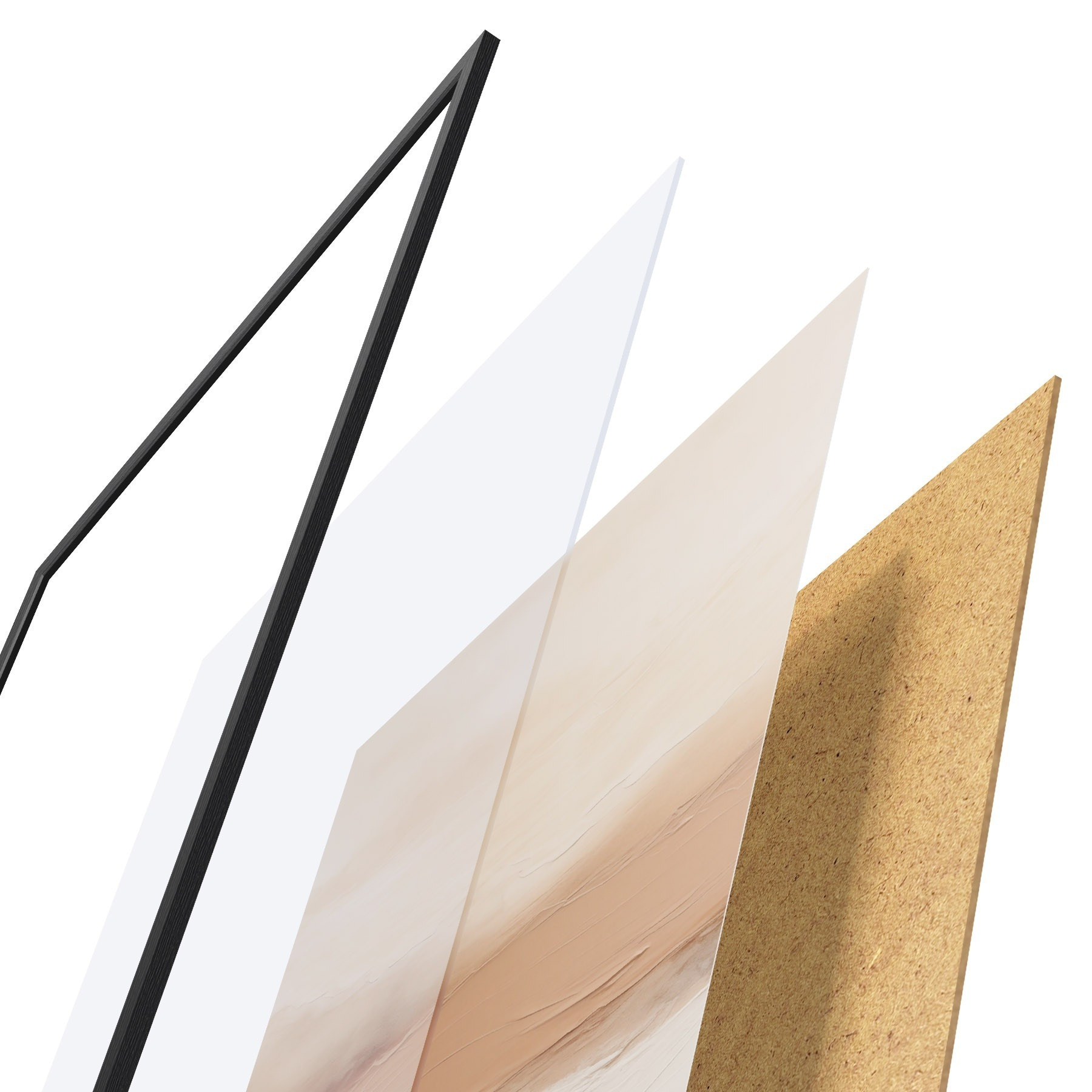 Poster Minimalistische Malerei f49994