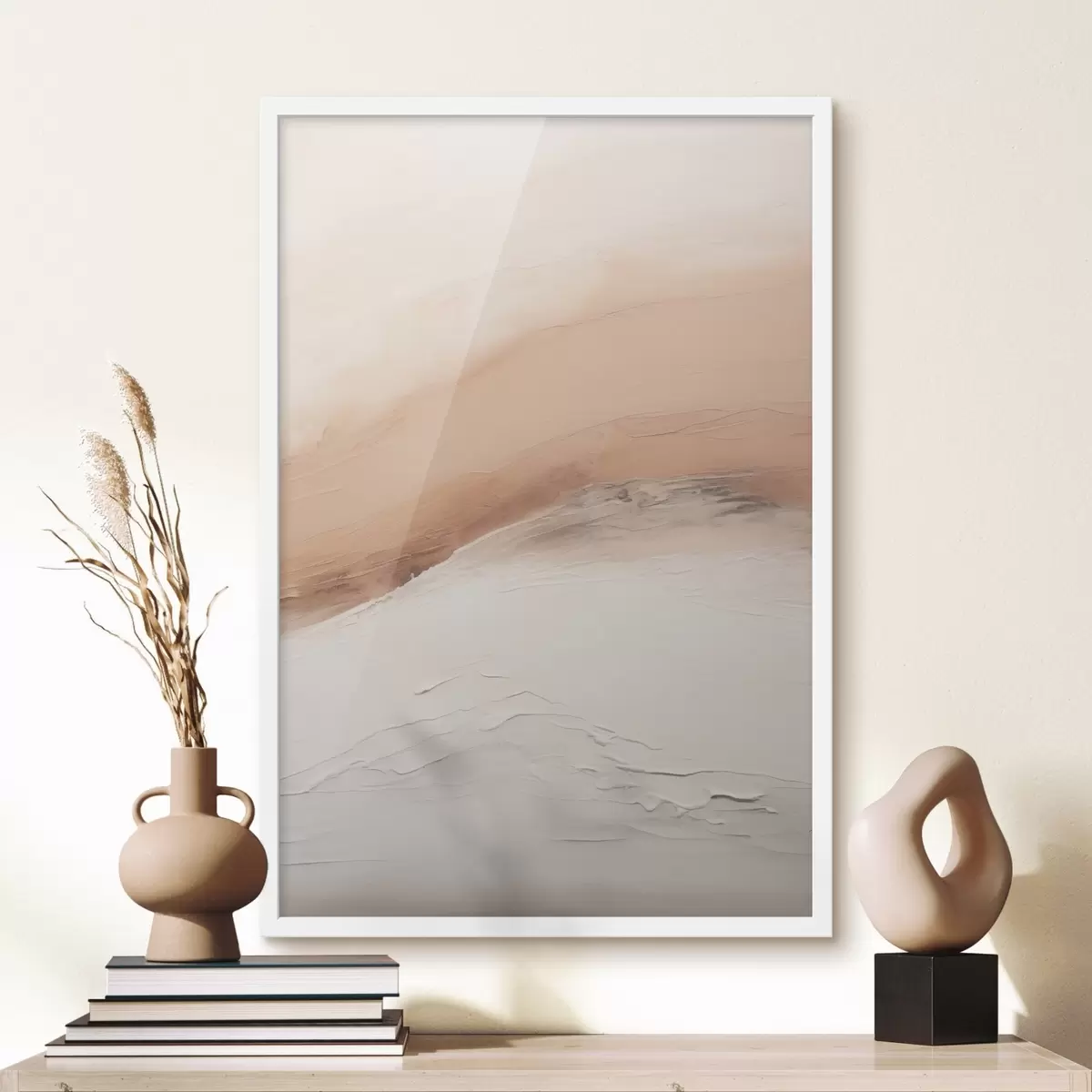 Poster Abstraktion mit Wolken f49995