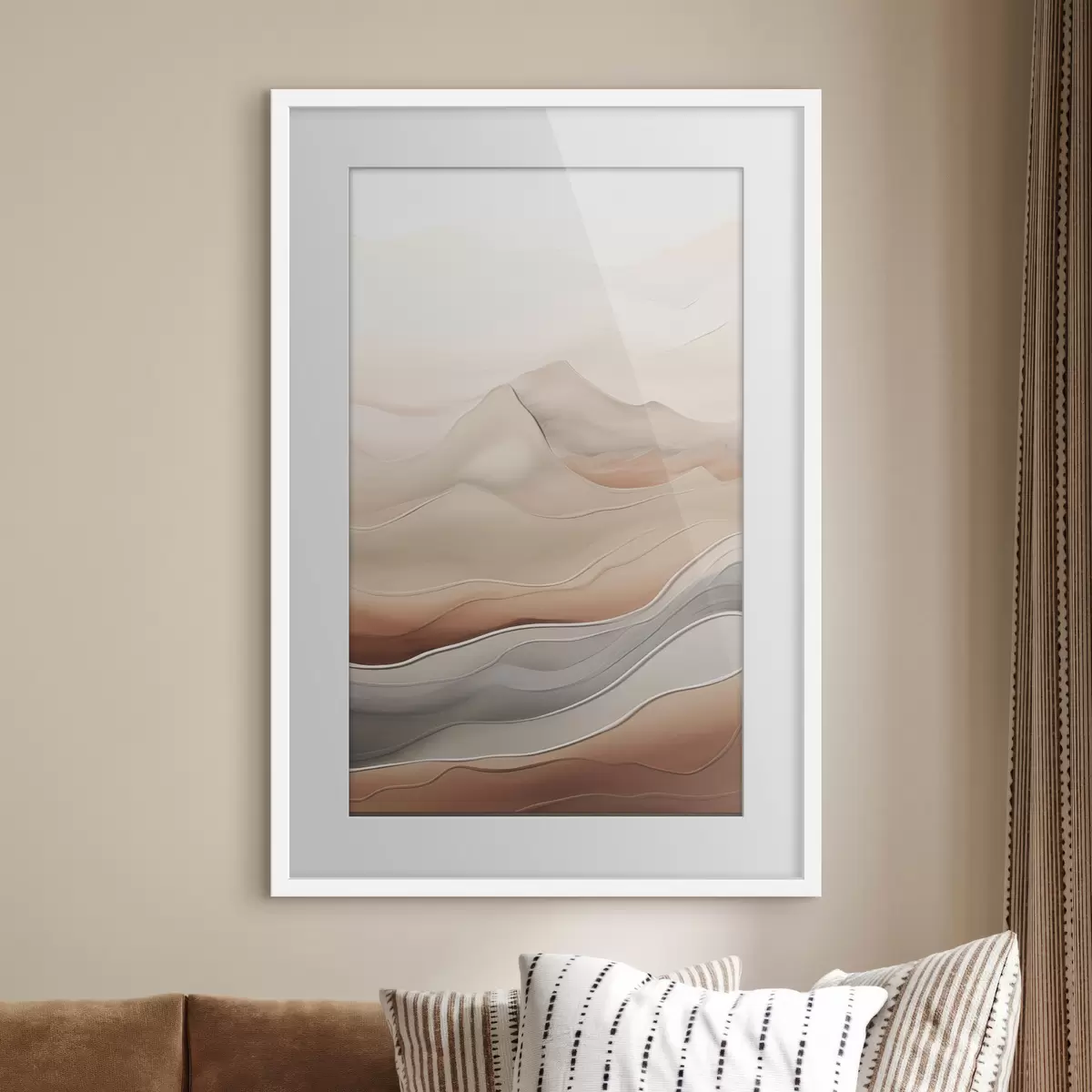 Poster Luftige Abstraktion f49996