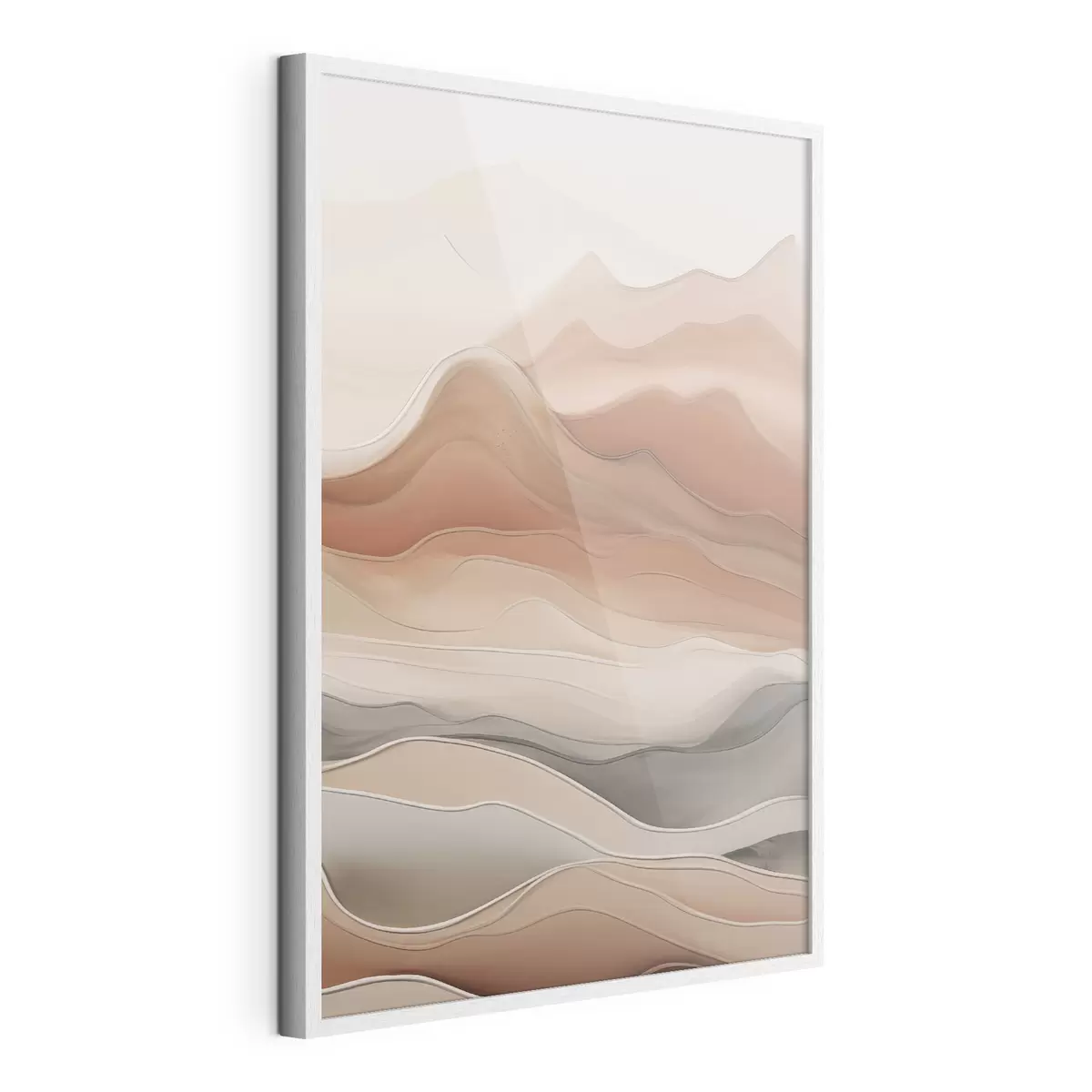 Poster Neutrale Abstraktion f49997