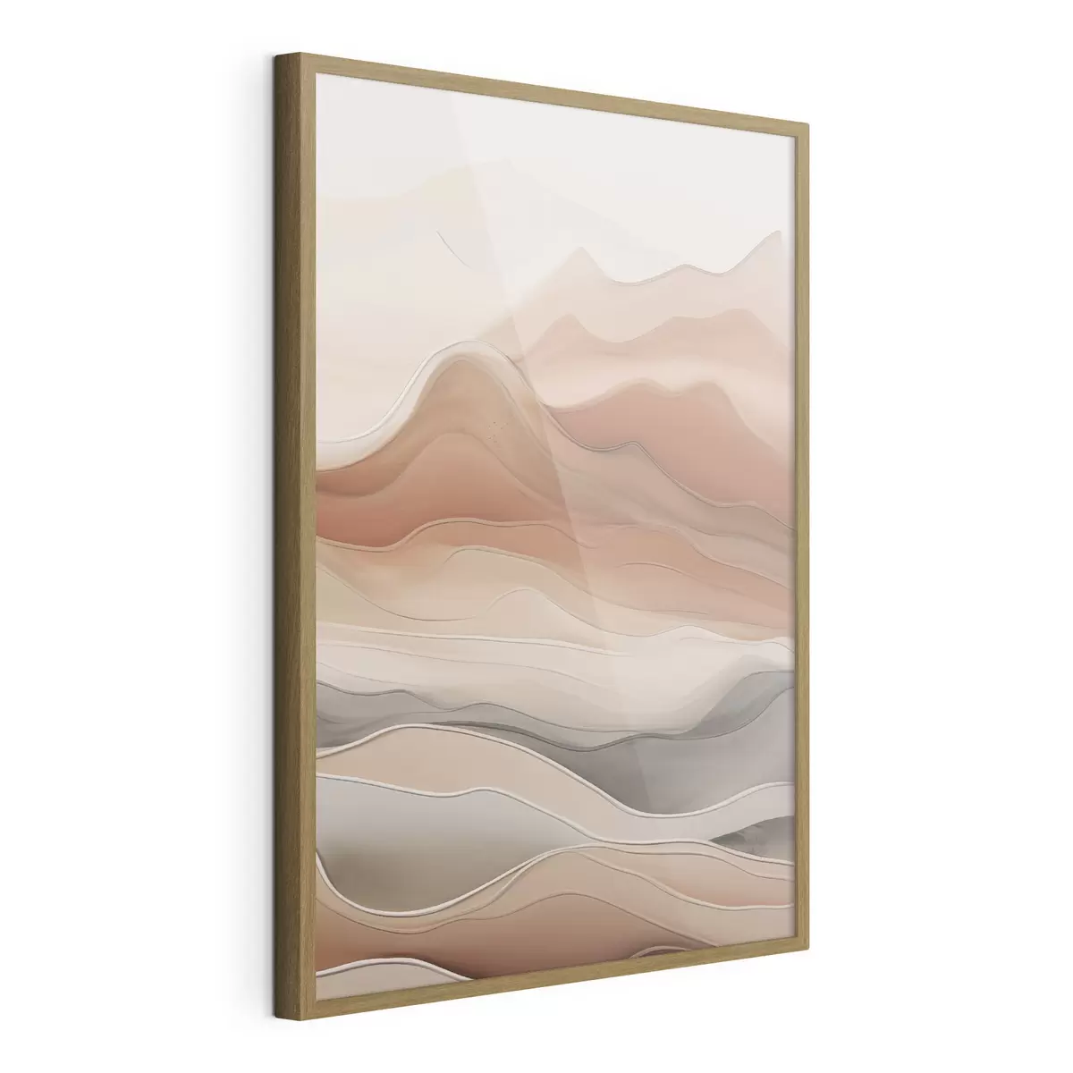 Poster Neutrale Abstraktion f49997