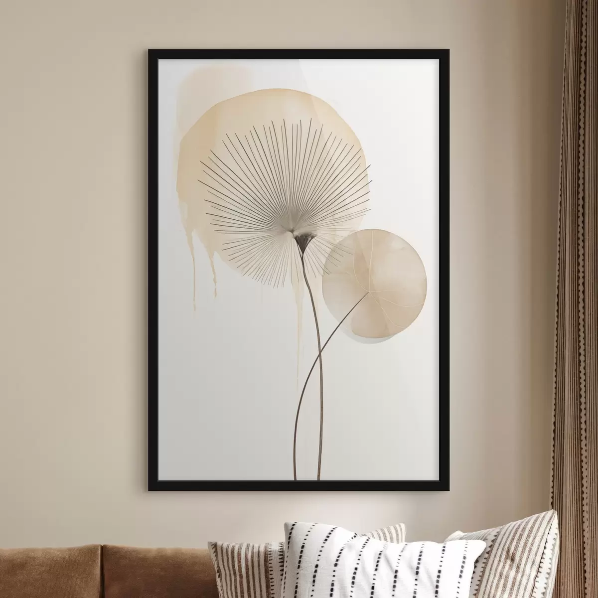Poster Beige-Komposition f49999