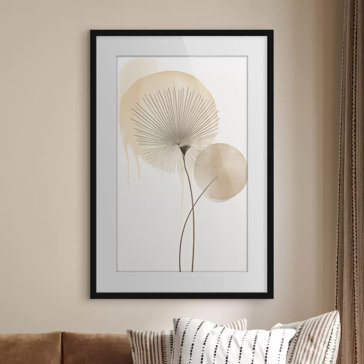 Poster Beige-Komposition f49999