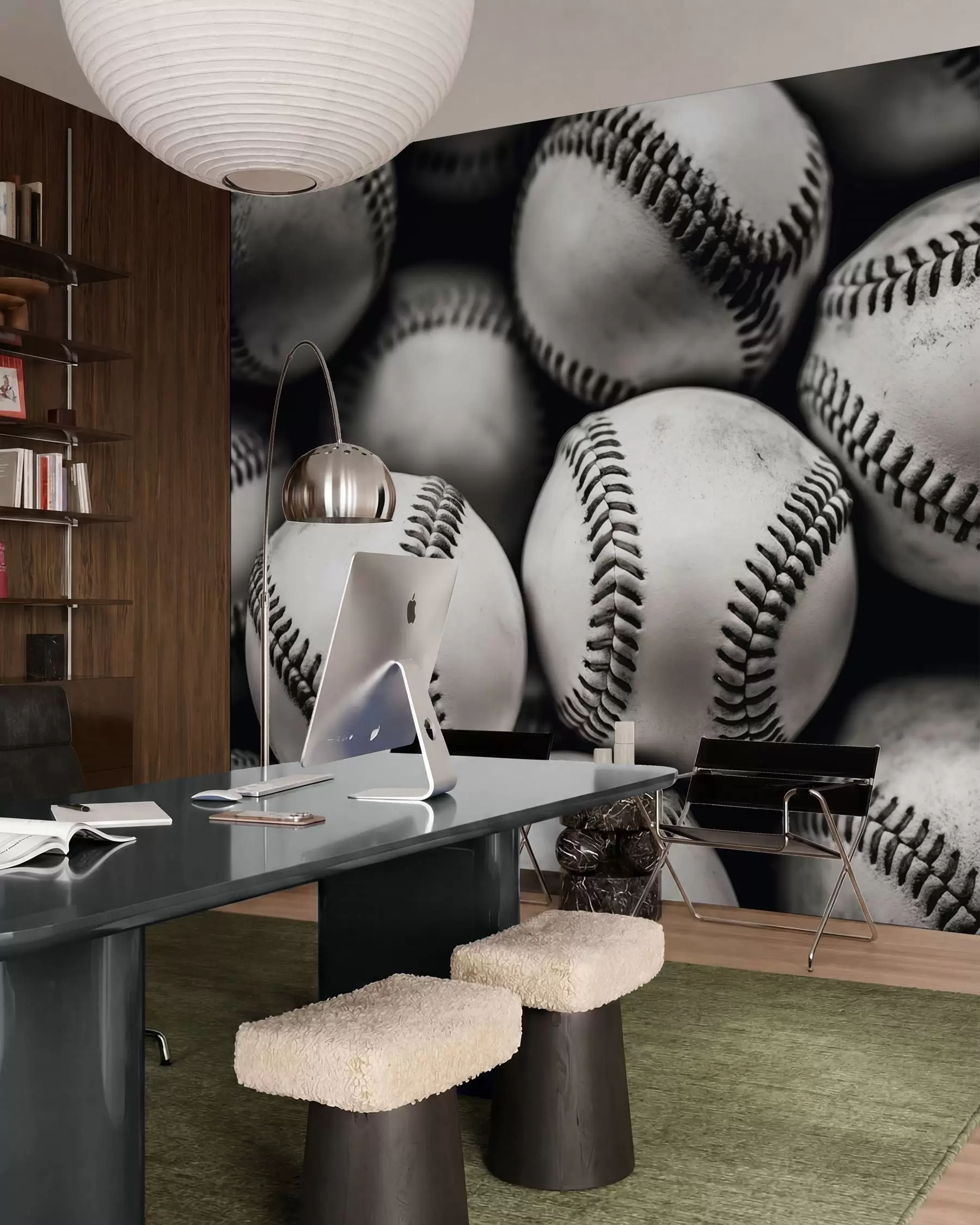 Fototapete Baseballbälle w09966