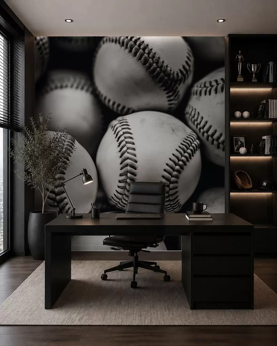 Fototapete Baseballbälle w09966