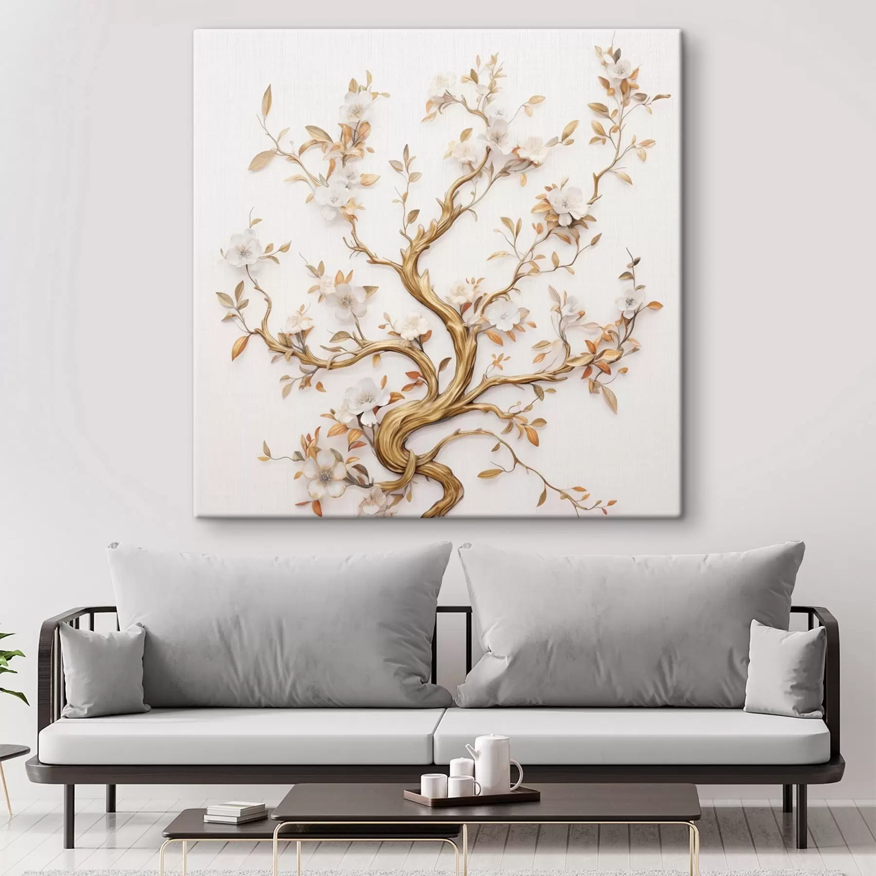 Wandbilder Blühender Baum s50020