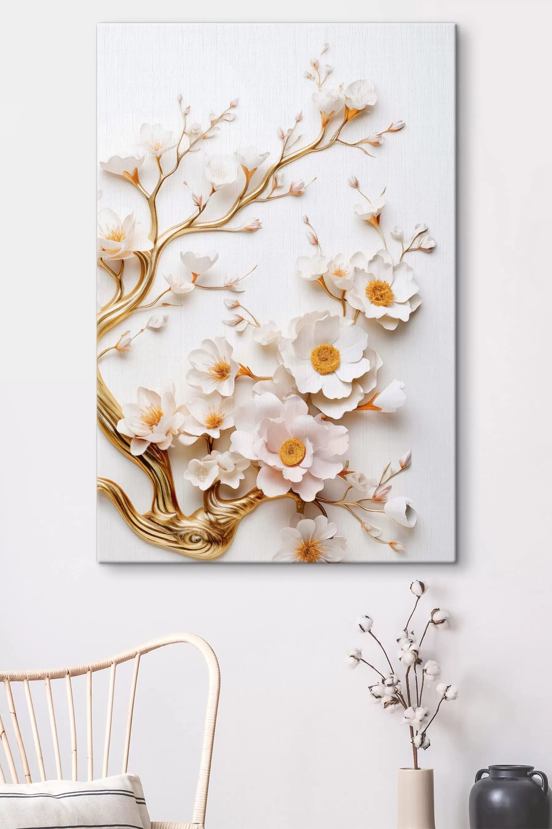 Wandbilder Weiße Magnolien s50033
