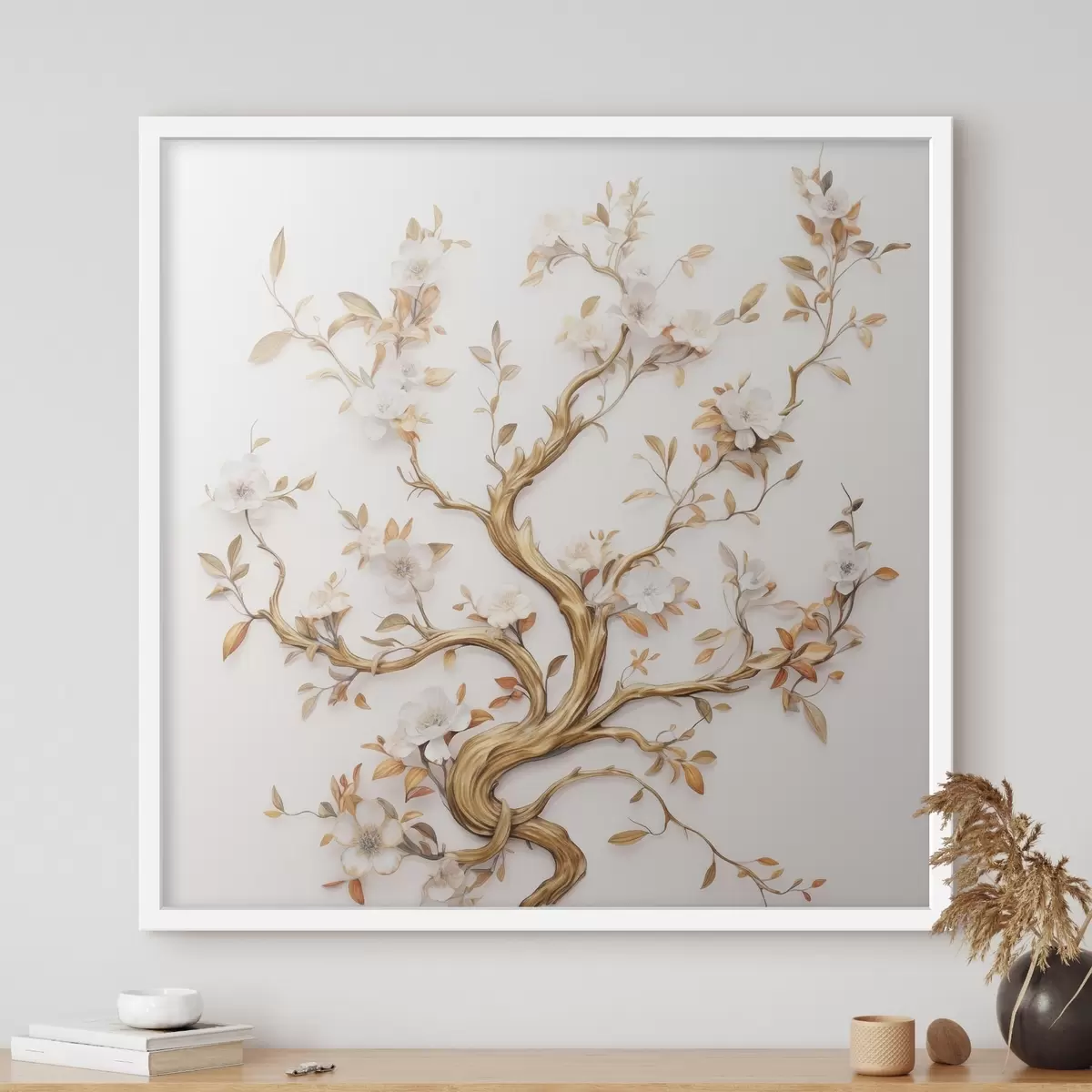 Poster Blühender Baum f50020