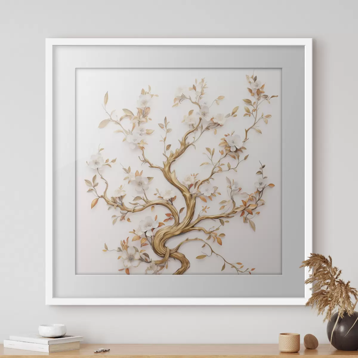 Poster Blühender Baum f50020