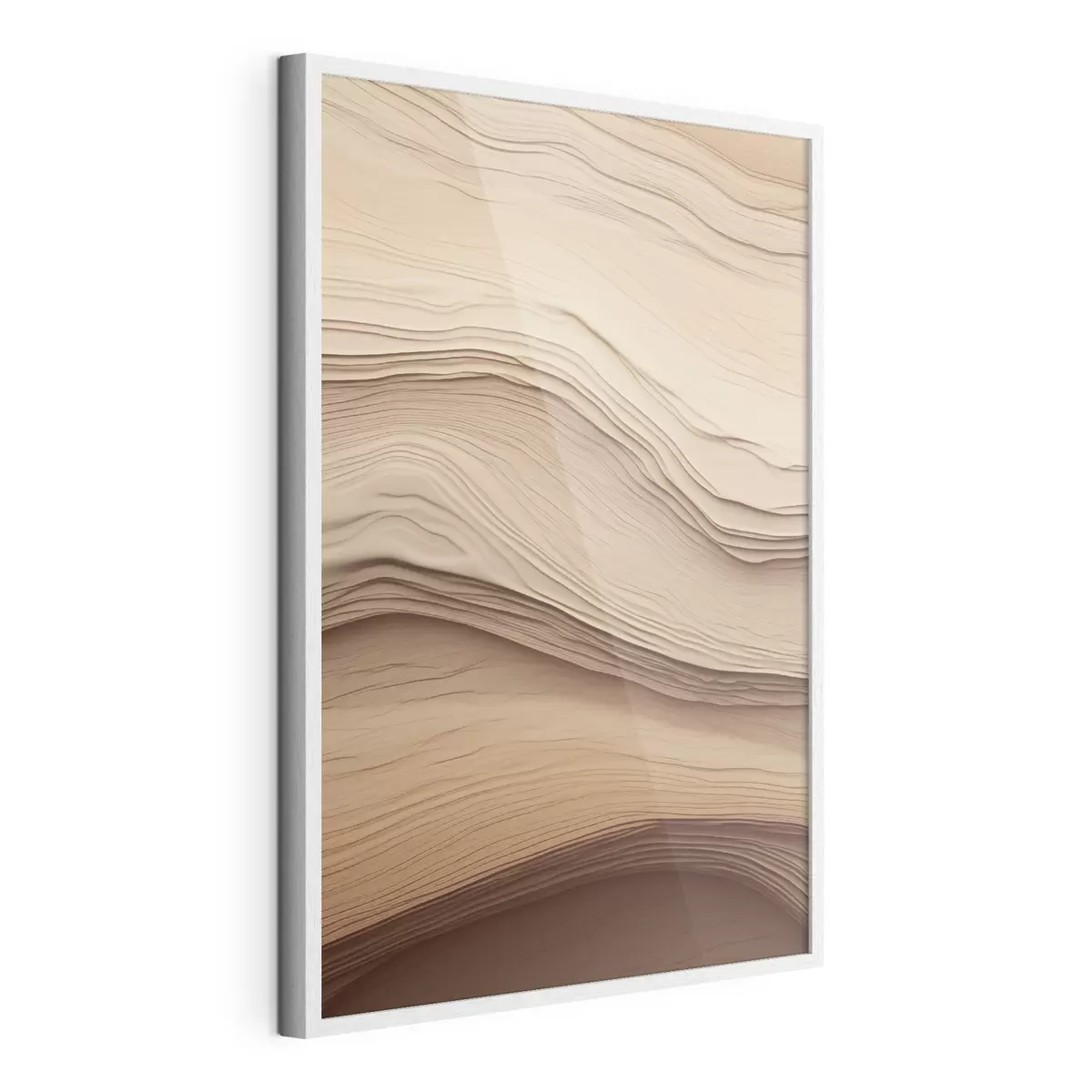 Poster Beige Abstraktion f50023