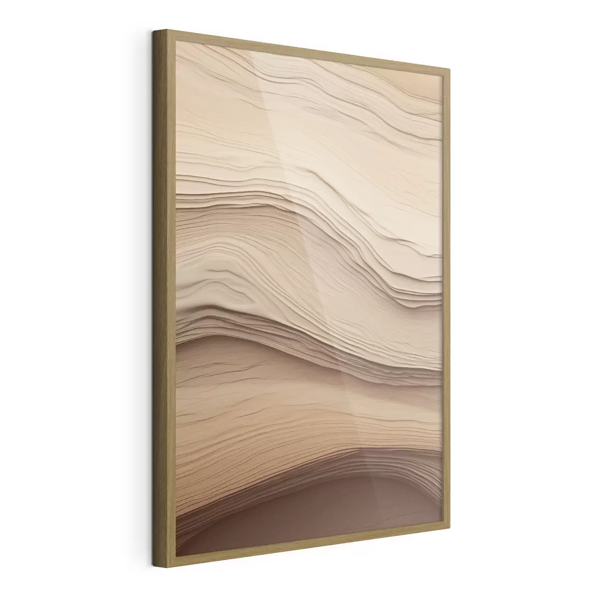 Poster Beige Abstraktion f50023