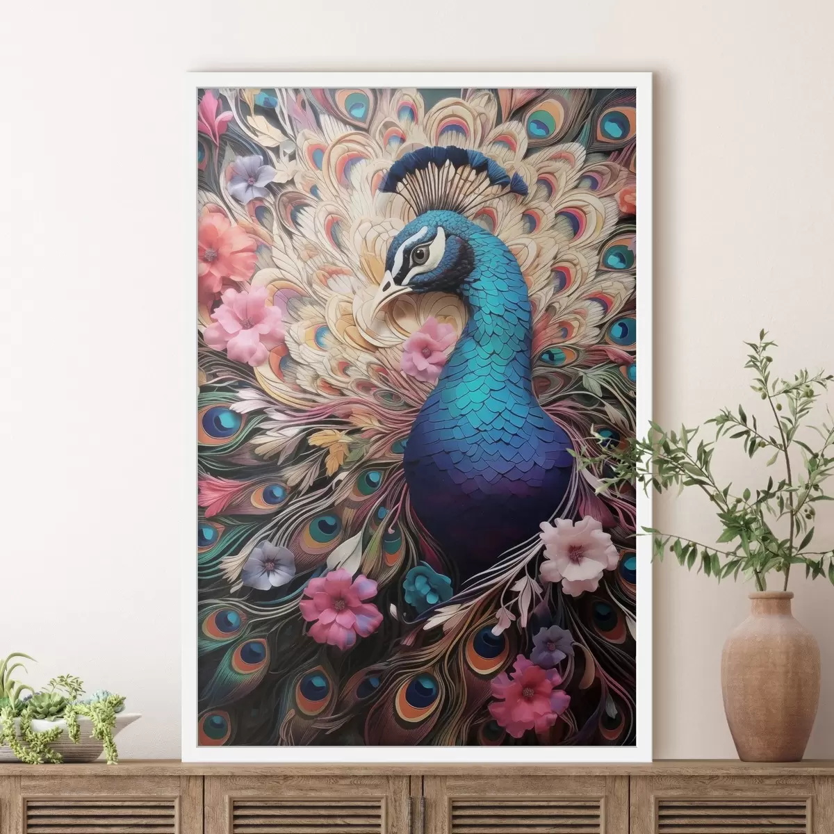 Poster Pfau f50036