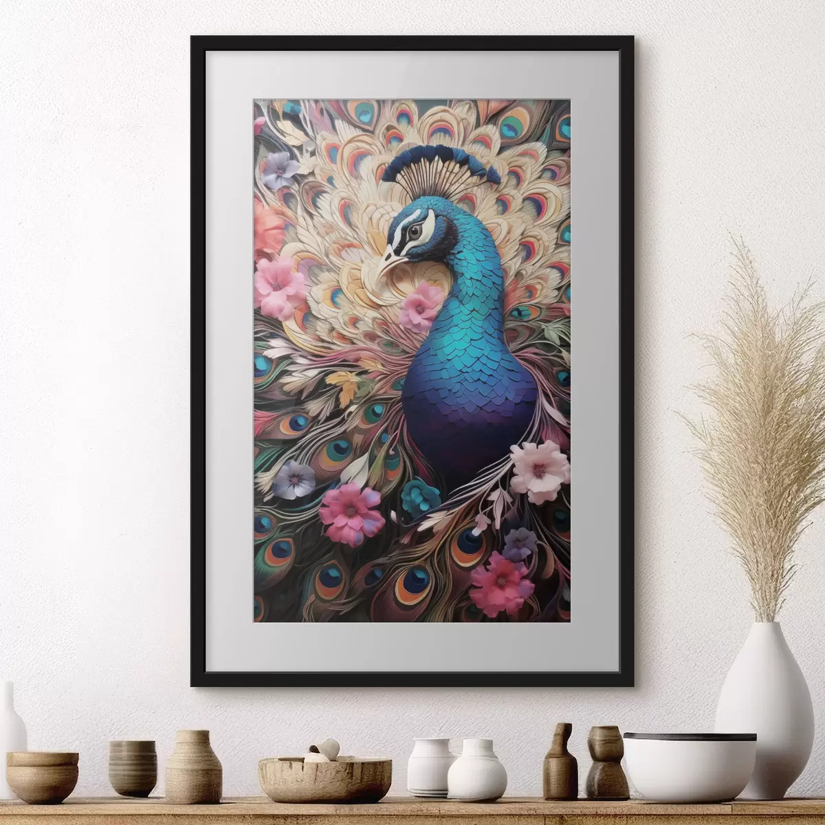 Poster Pfau f50036
