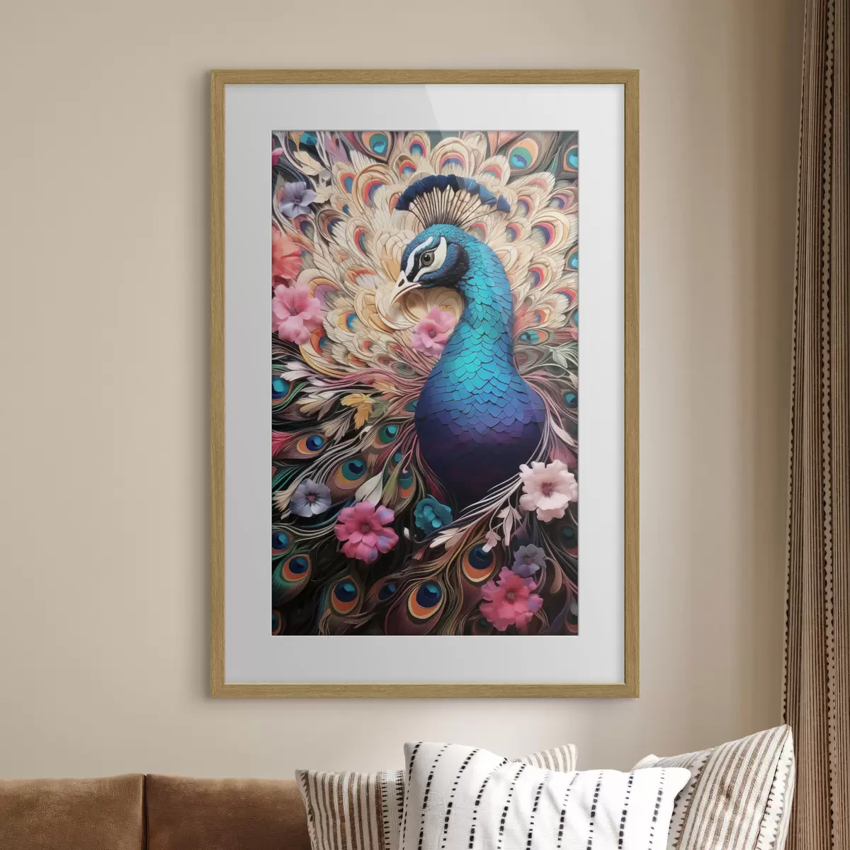 Poster Pfau f50036