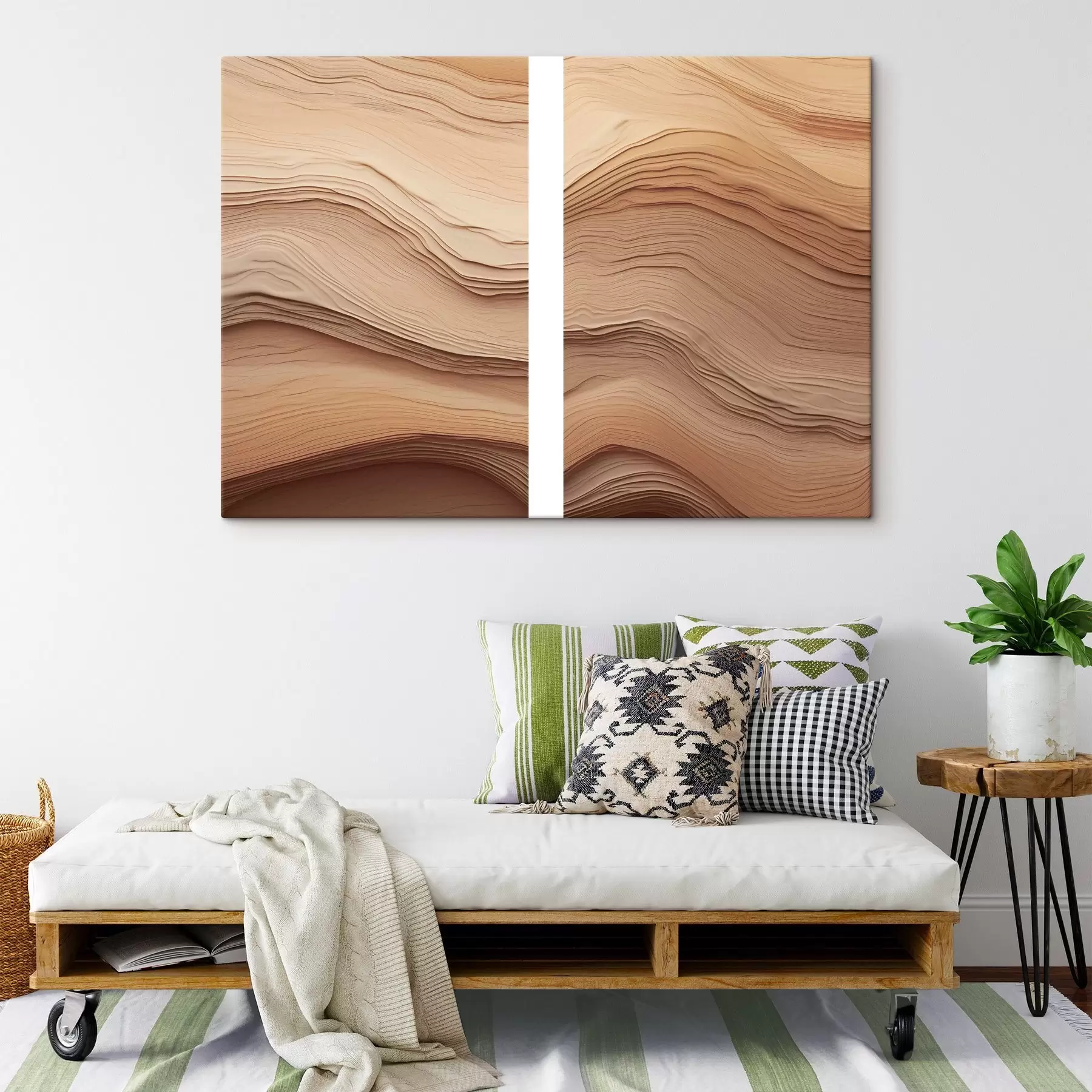 Wandbilder Beige – Abstrakt m30770