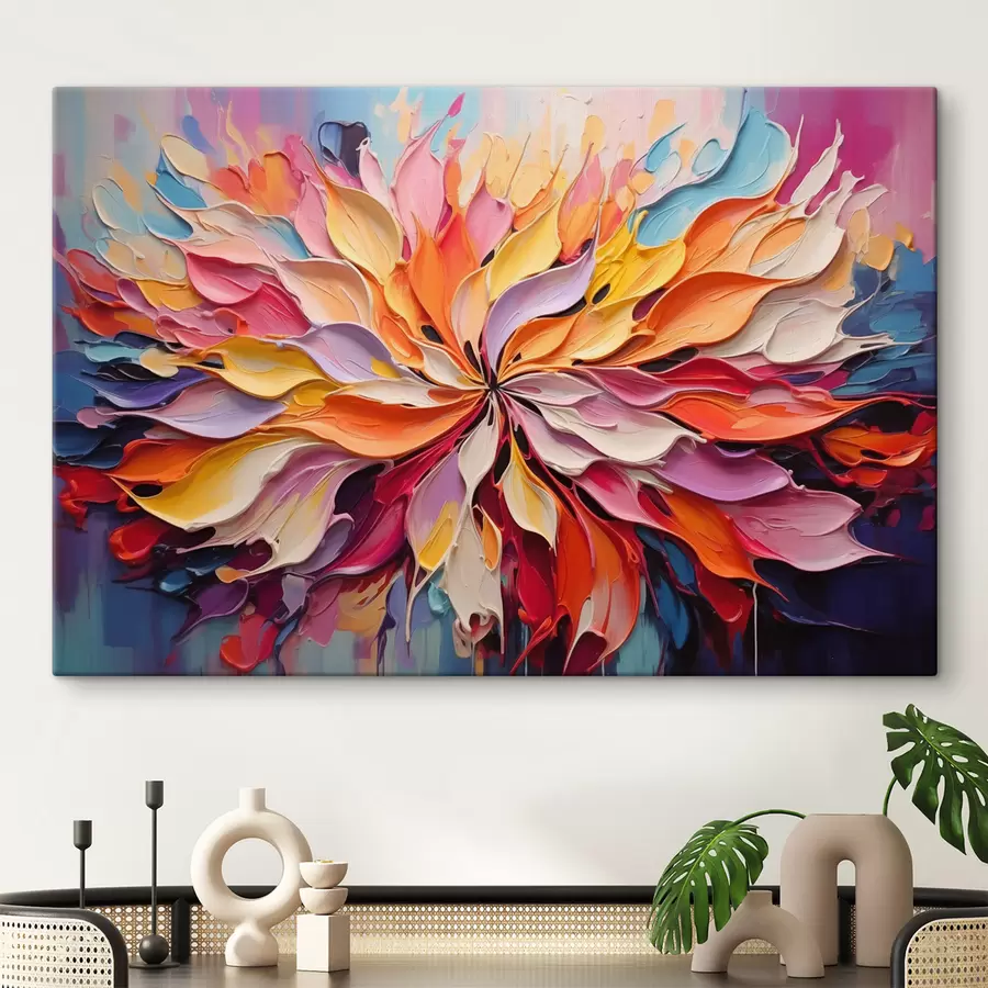 Wandbilder Abstrakte Blume s50045