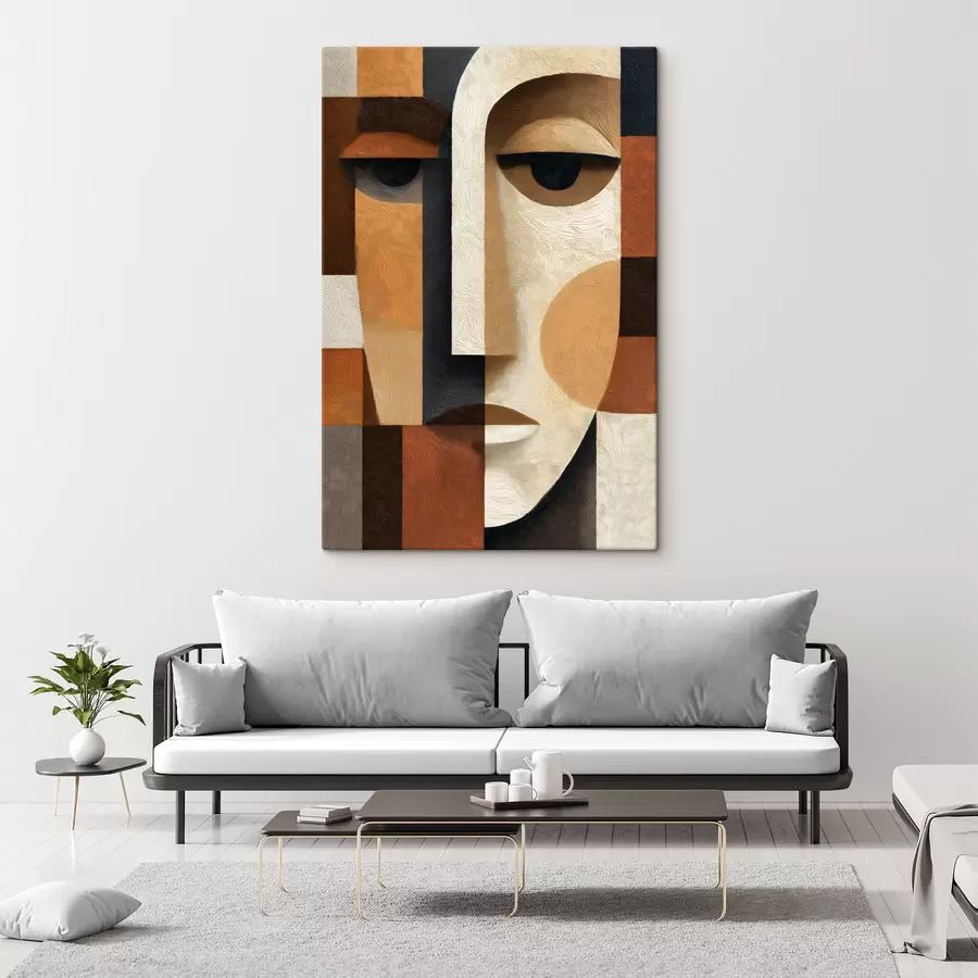 Wandbilder Abstraktes Gesicht s50054