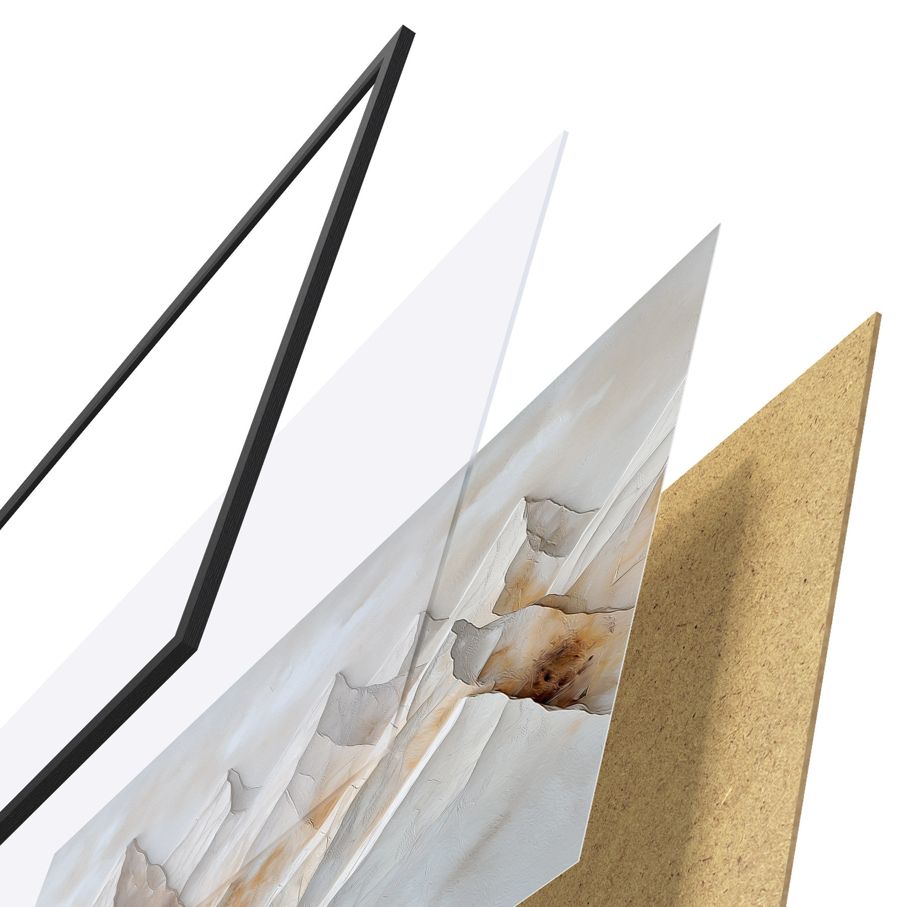 Poster Berggipfel f50046